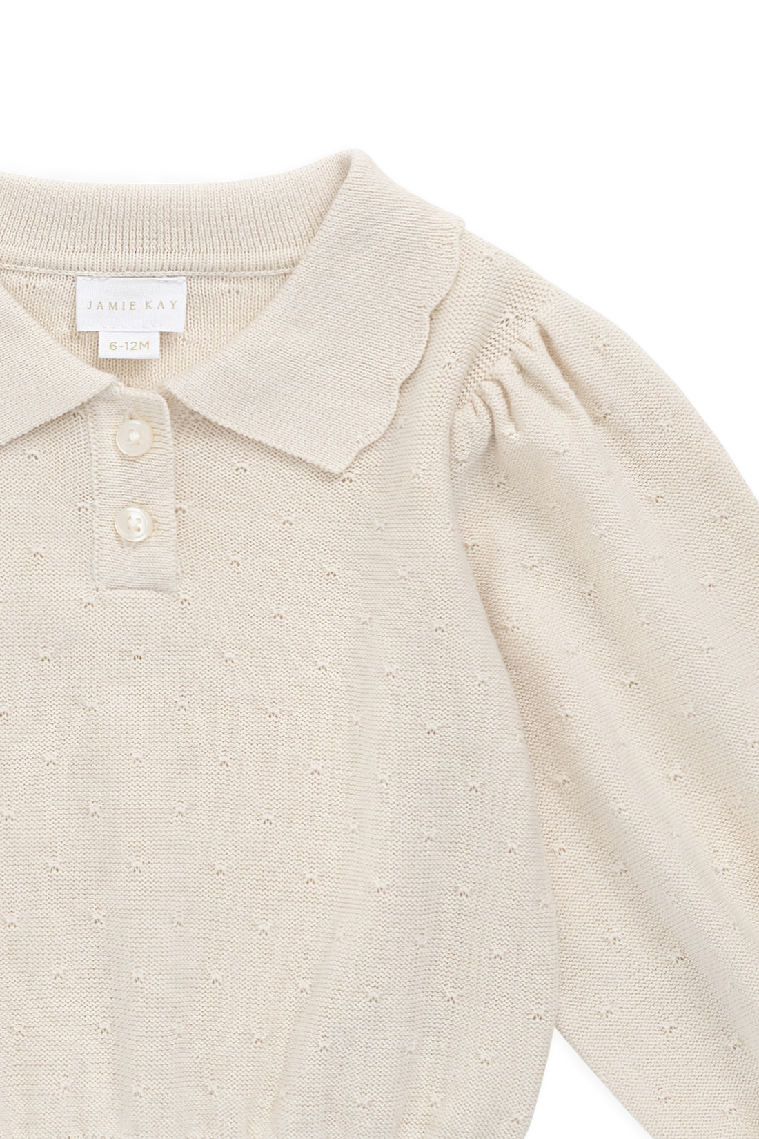 Jenny Jumper-Vanilla Childrens Jumper from Jamie Kay USA