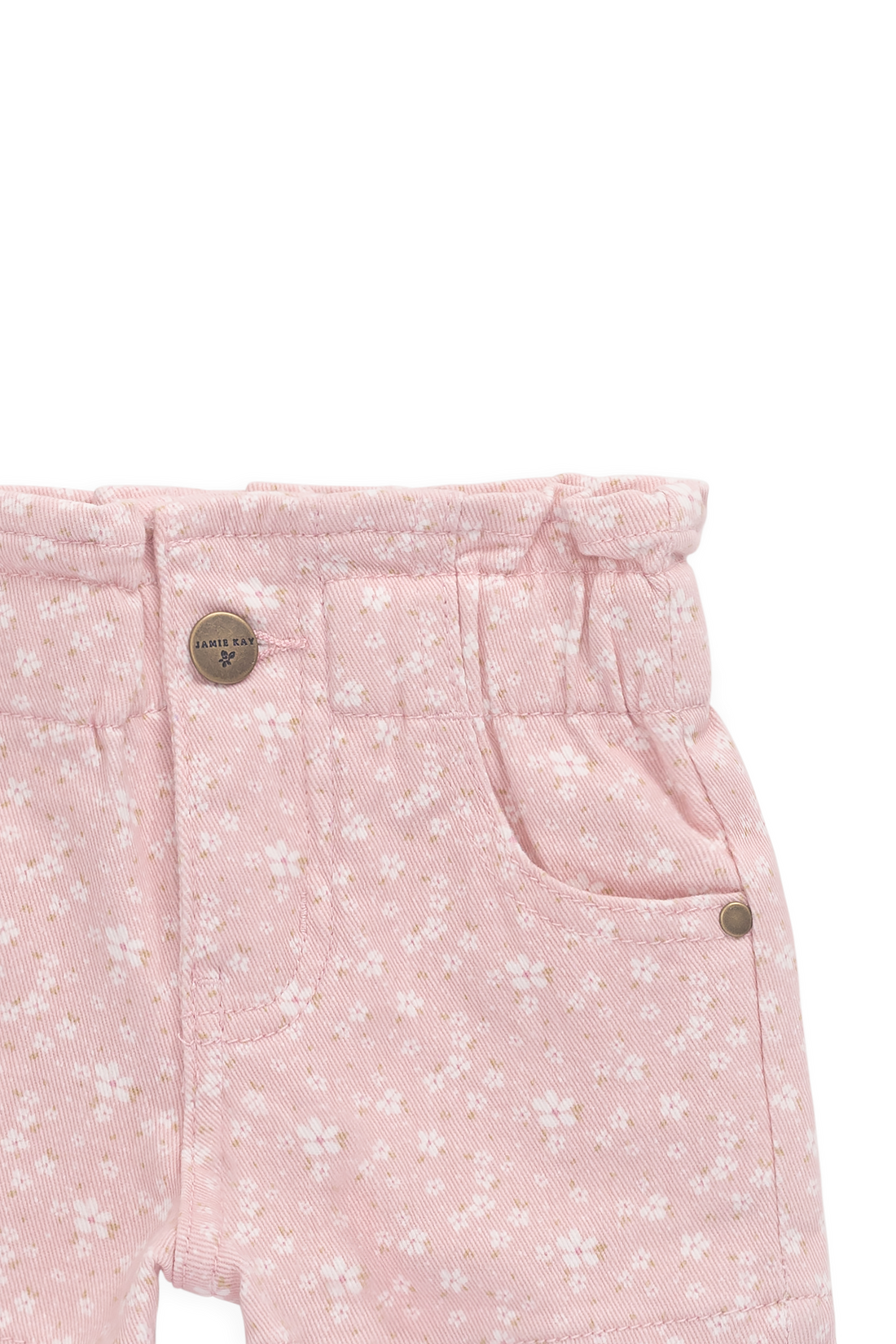 Kora Short-Paula Powder Childrens Shorts from Jamie Kay USA