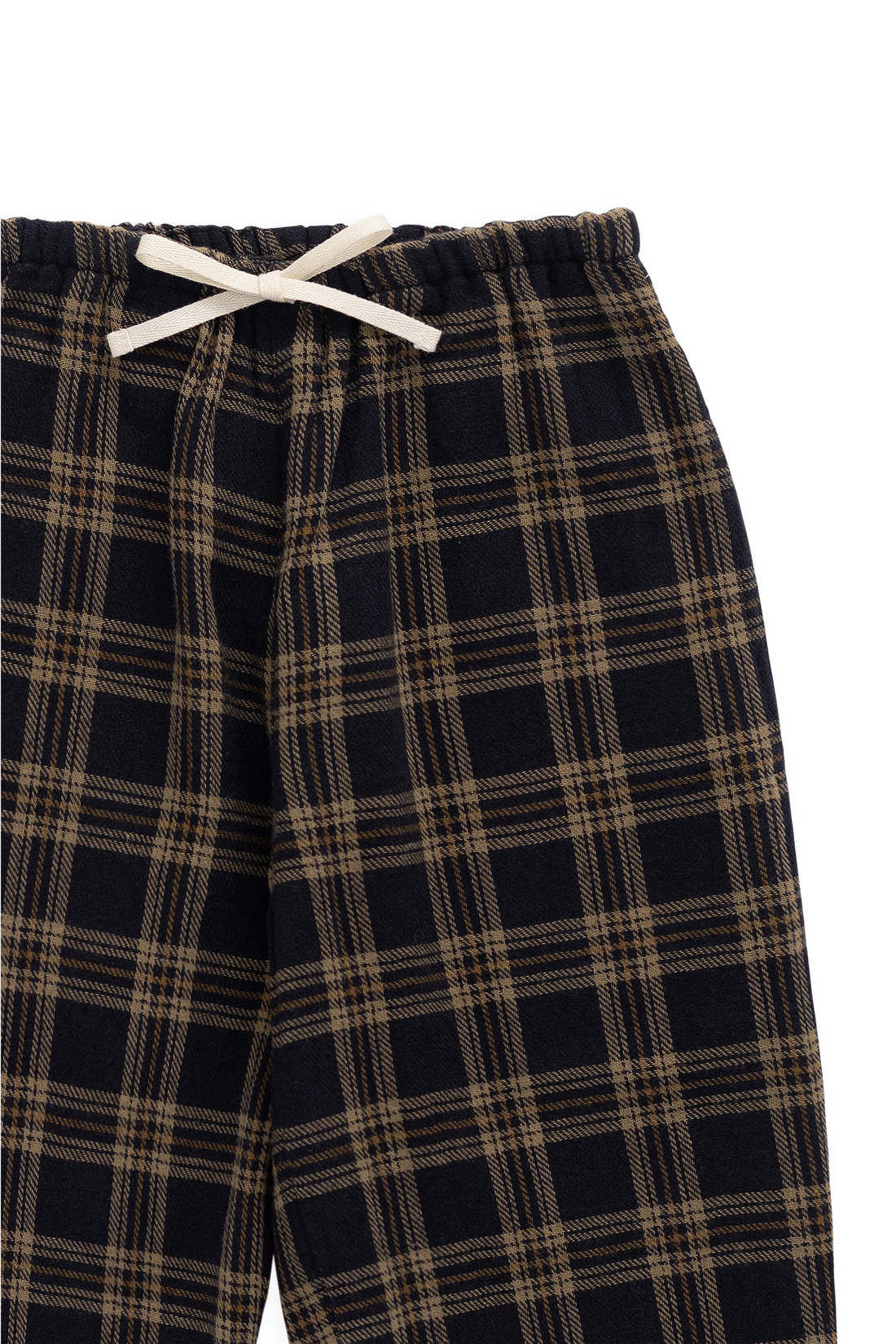 Organic Cotton Kenji Pant-Woodland Check Childrens Pant from Jamie Kay USA
