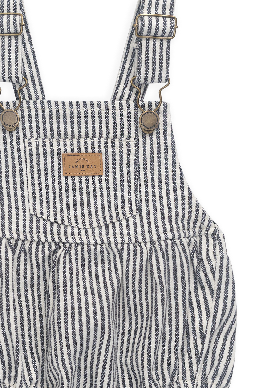 Pax Playsuit-Sailor Stripe Eclipse / Cloud Childrens Playsuit from Jamie Kay USA