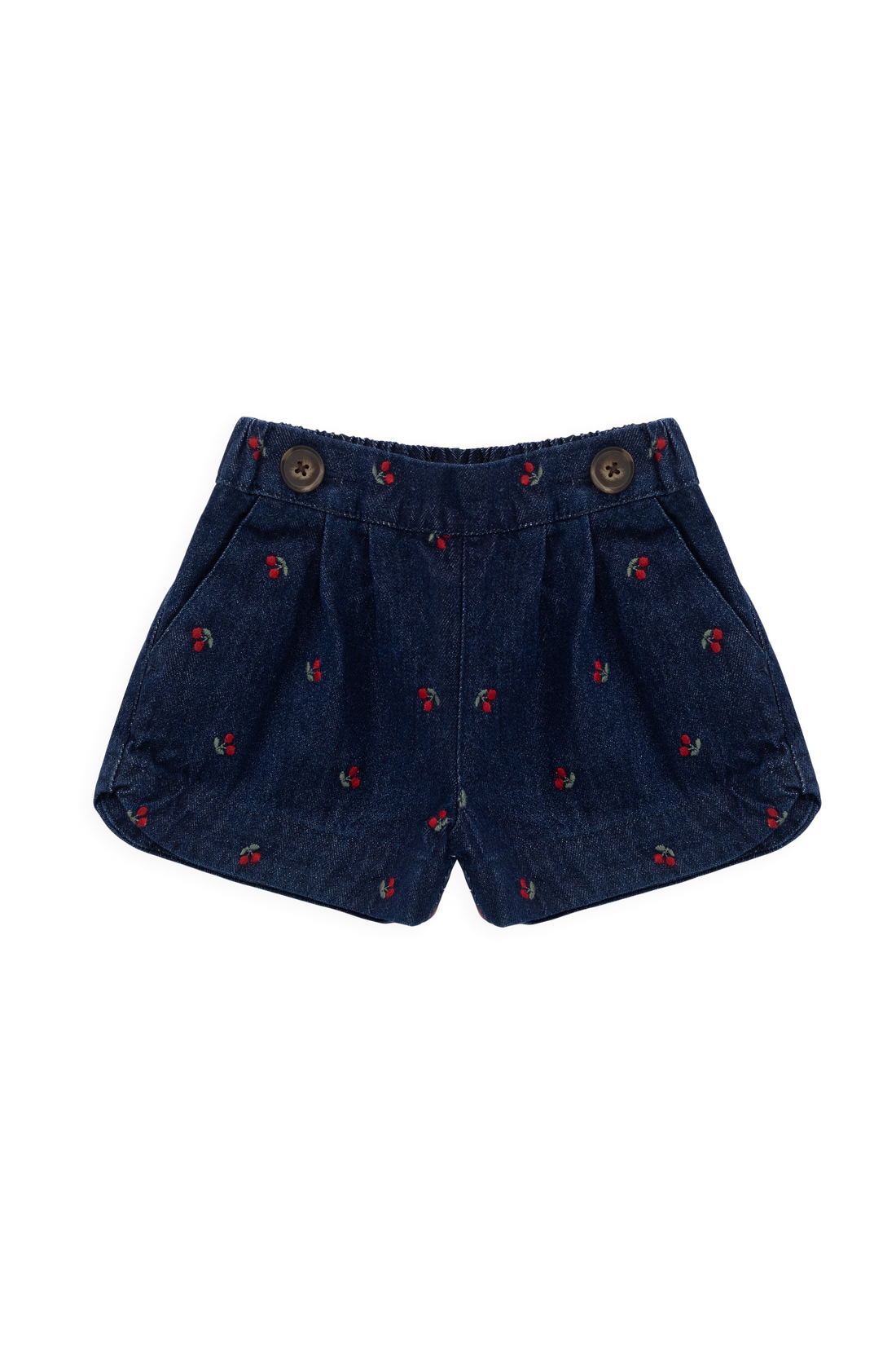 Jardine Short - Cerise Denim Childrens Short from Jamie Kay USA