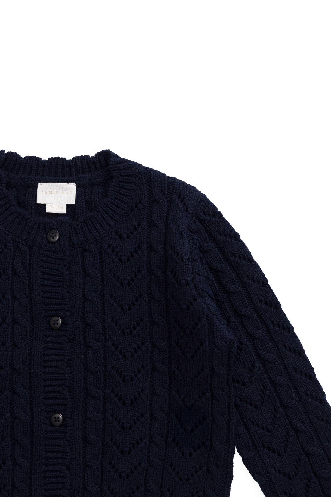 Arabella Knitted Cardigan - Starry Night Childrens Cardigan from Jamie Kay USA