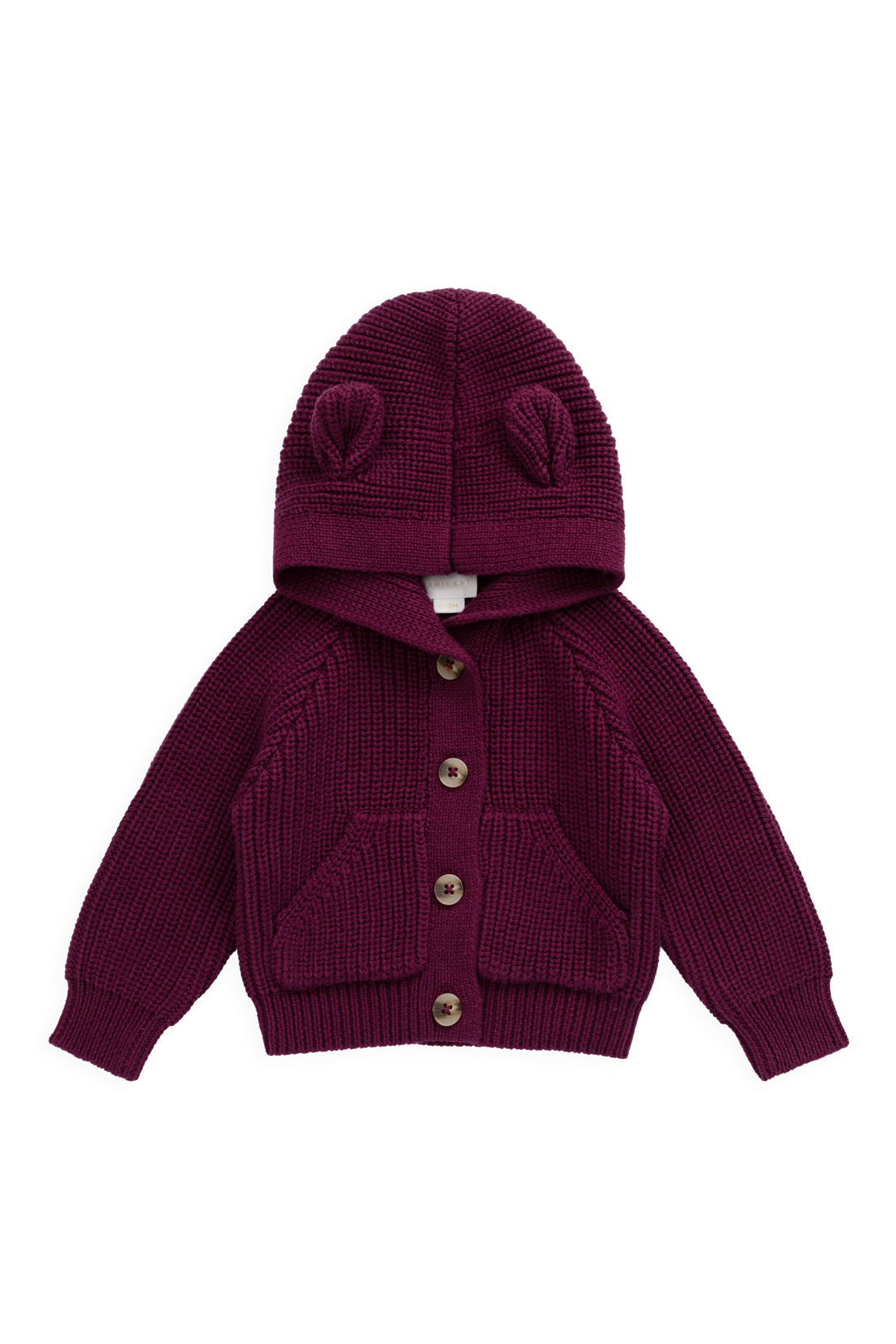 Bear Cardigan - Sweet Mulberry Childrens Cardigan from Jamie Kay USA