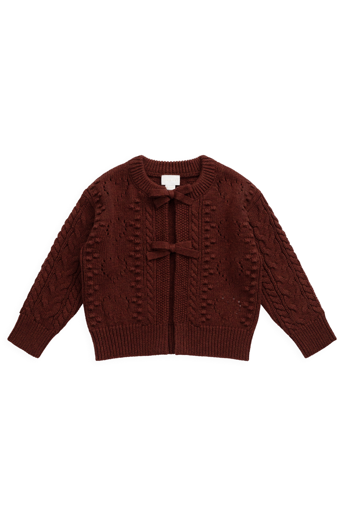 Josephine Knitted Cardigan - Veneer Childrens Cardigan from Jamie Kay USA