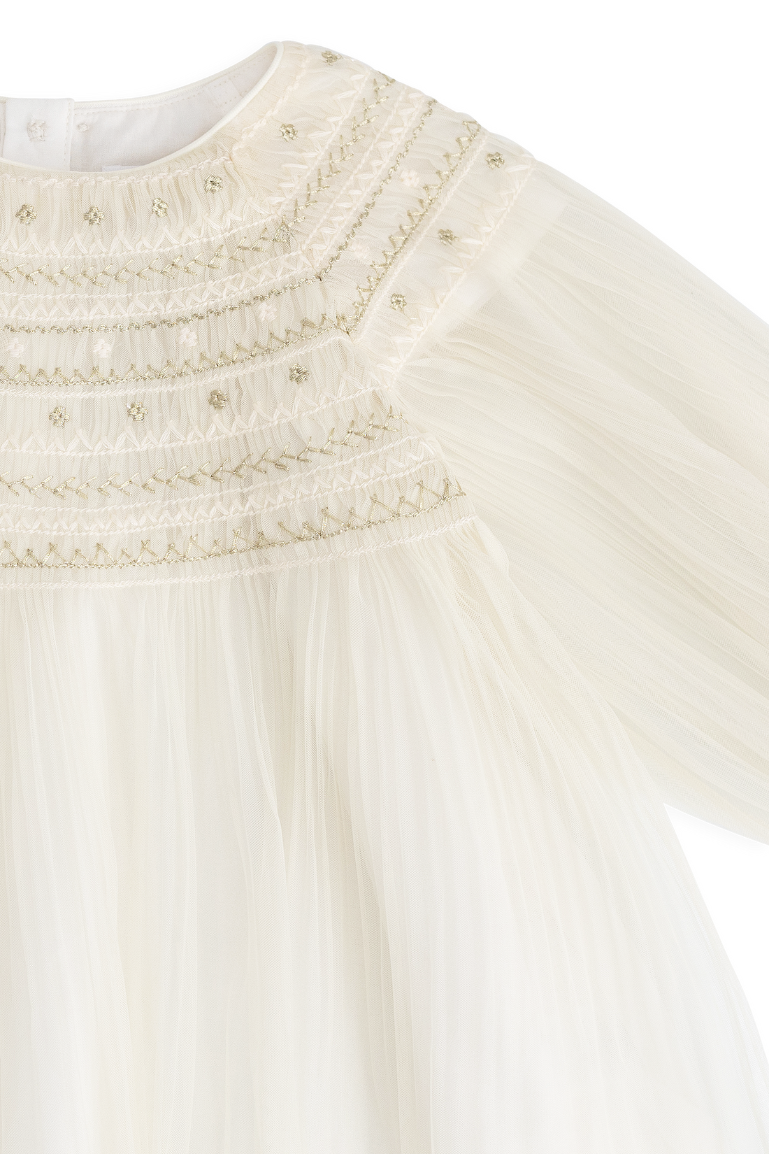 Lydie Tulle Dress - Snow Angel Childrens Dress from Jamie Kay USA