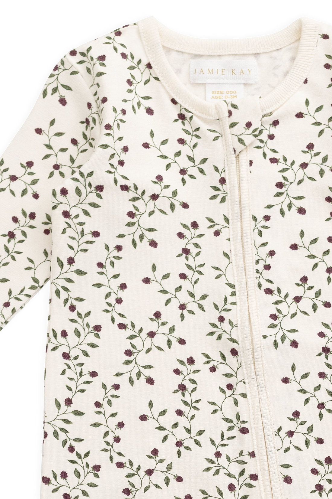 Organic Cotton Jude Onepiece - Mulberries Childrens Onepiece from Jamie Kay USA
