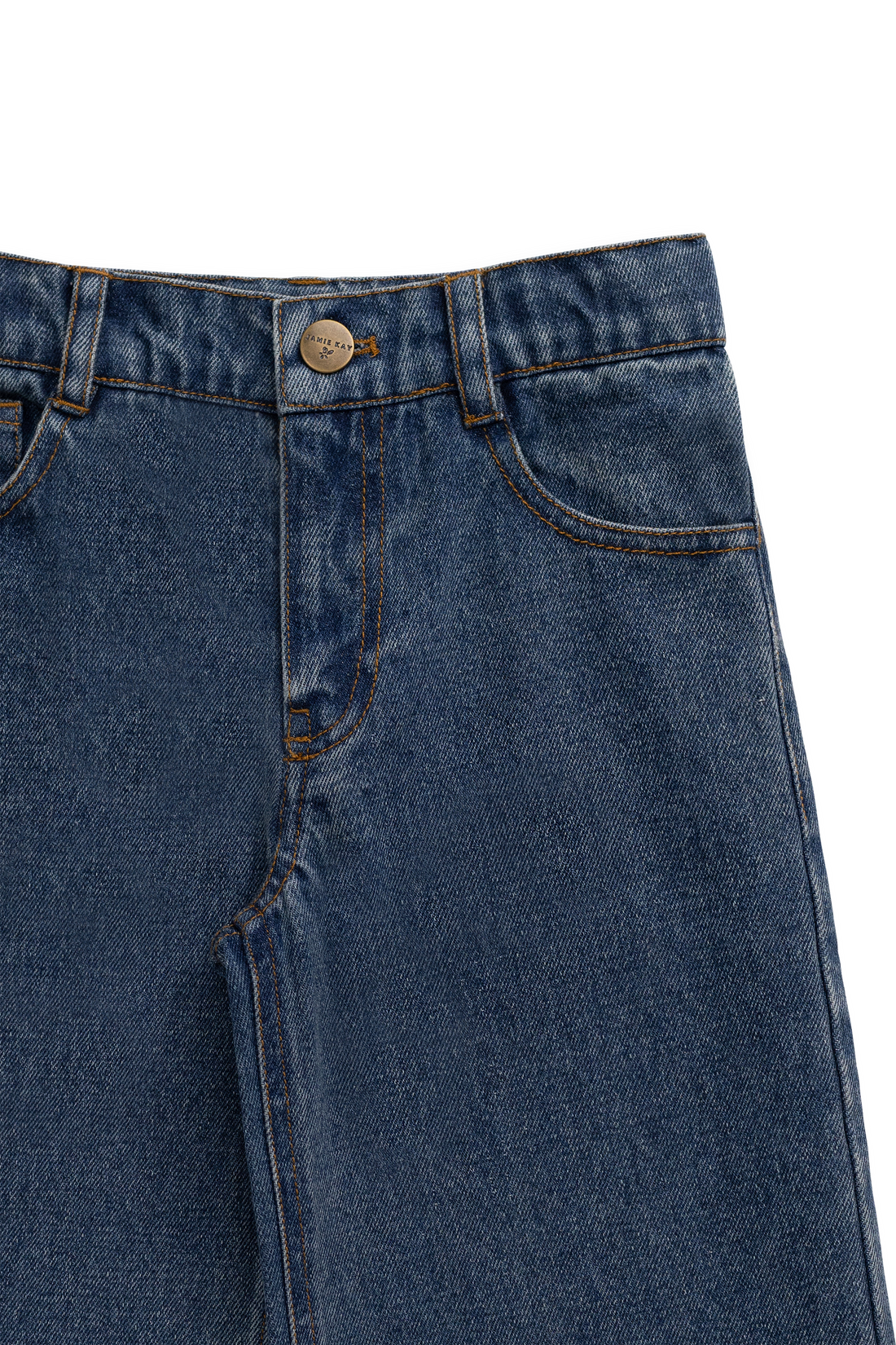 Beatrice Pant - Classic Denim Childrens Pant from Jamie Kay USA