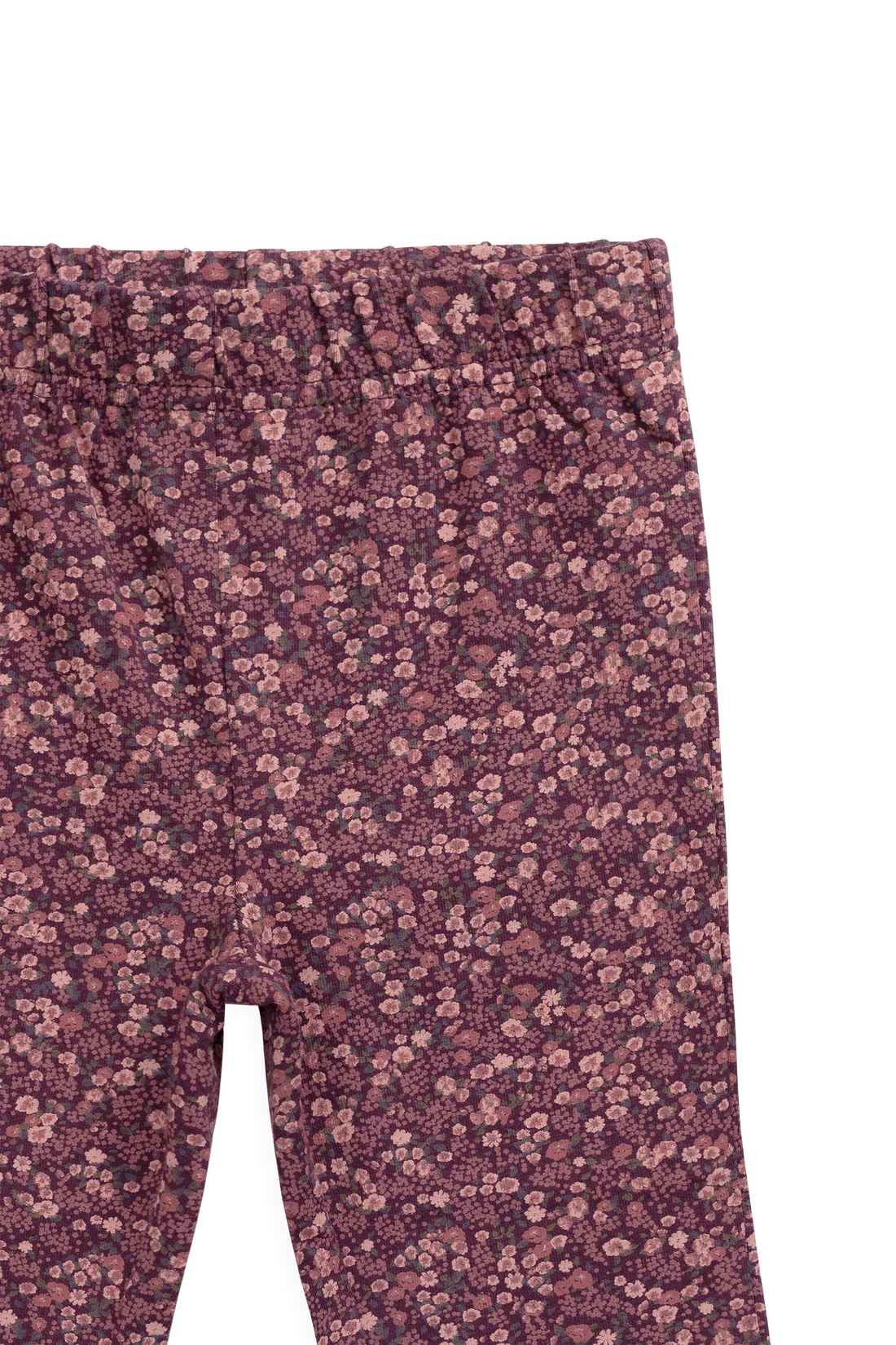 Organic Cotton Dominique Pant - Fig Floral Childrens Pant from Jamie Kay USA