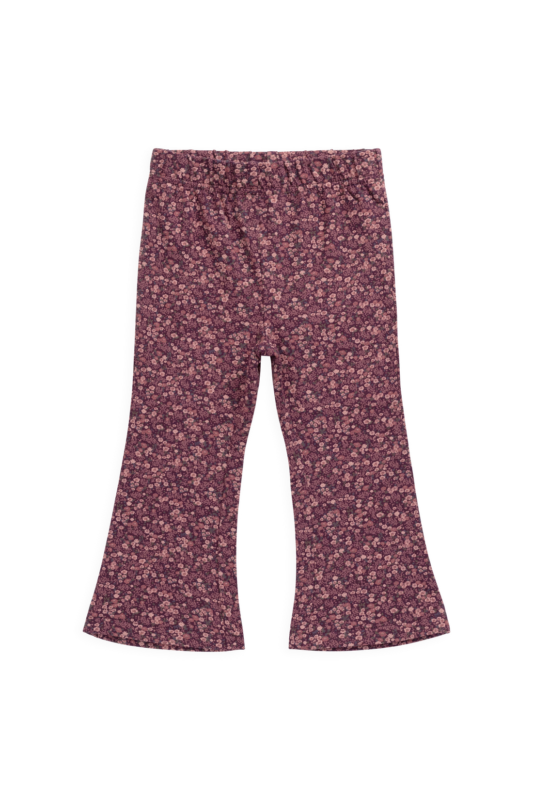 Organic Cotton Dominique Pant - Fig Floral Childrens Pant from Jamie Kay USA