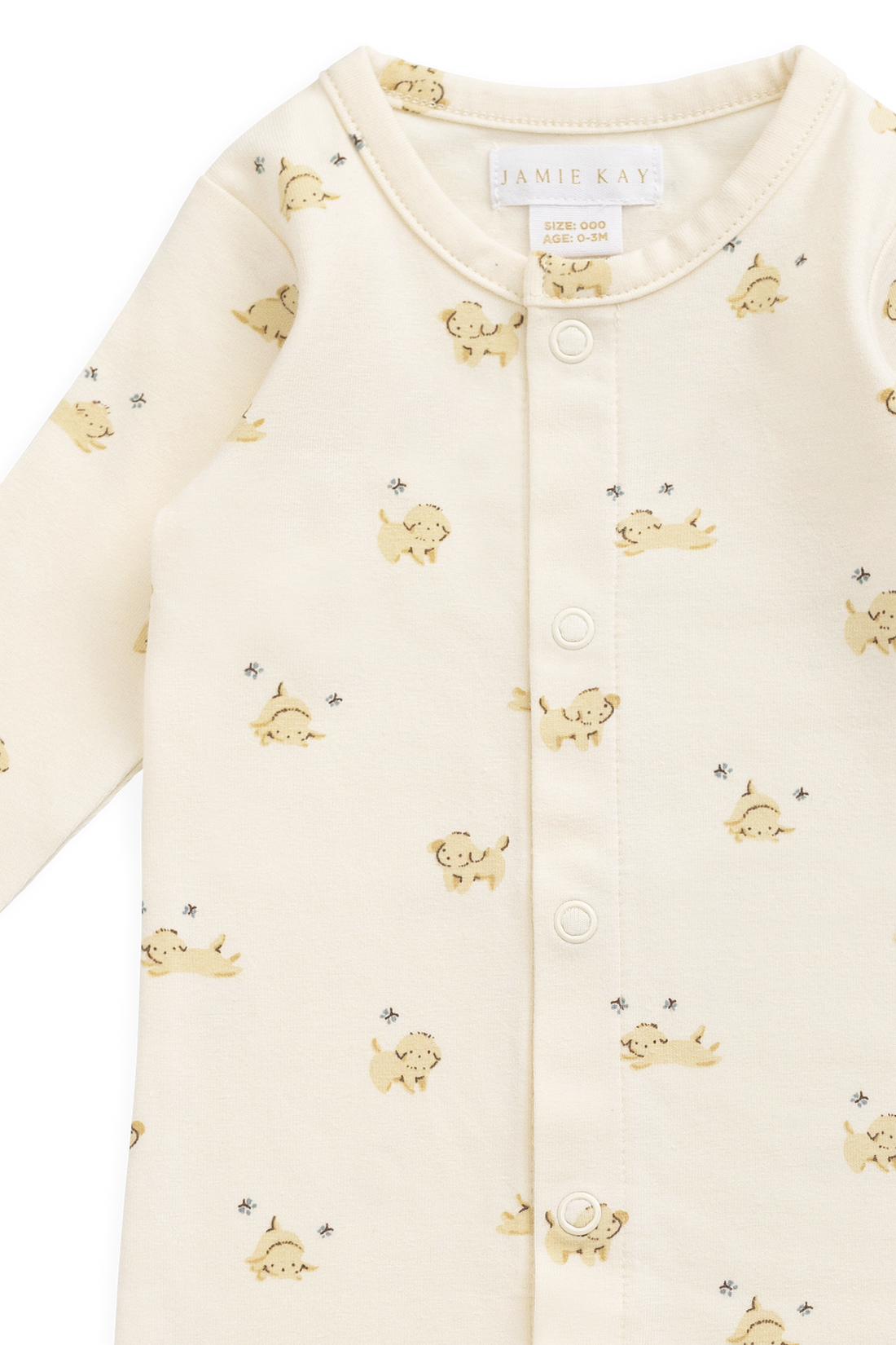 Organic Cotton Trey Onepiece - Playful Honey Childrens Onepiece from Jamie Kay USA