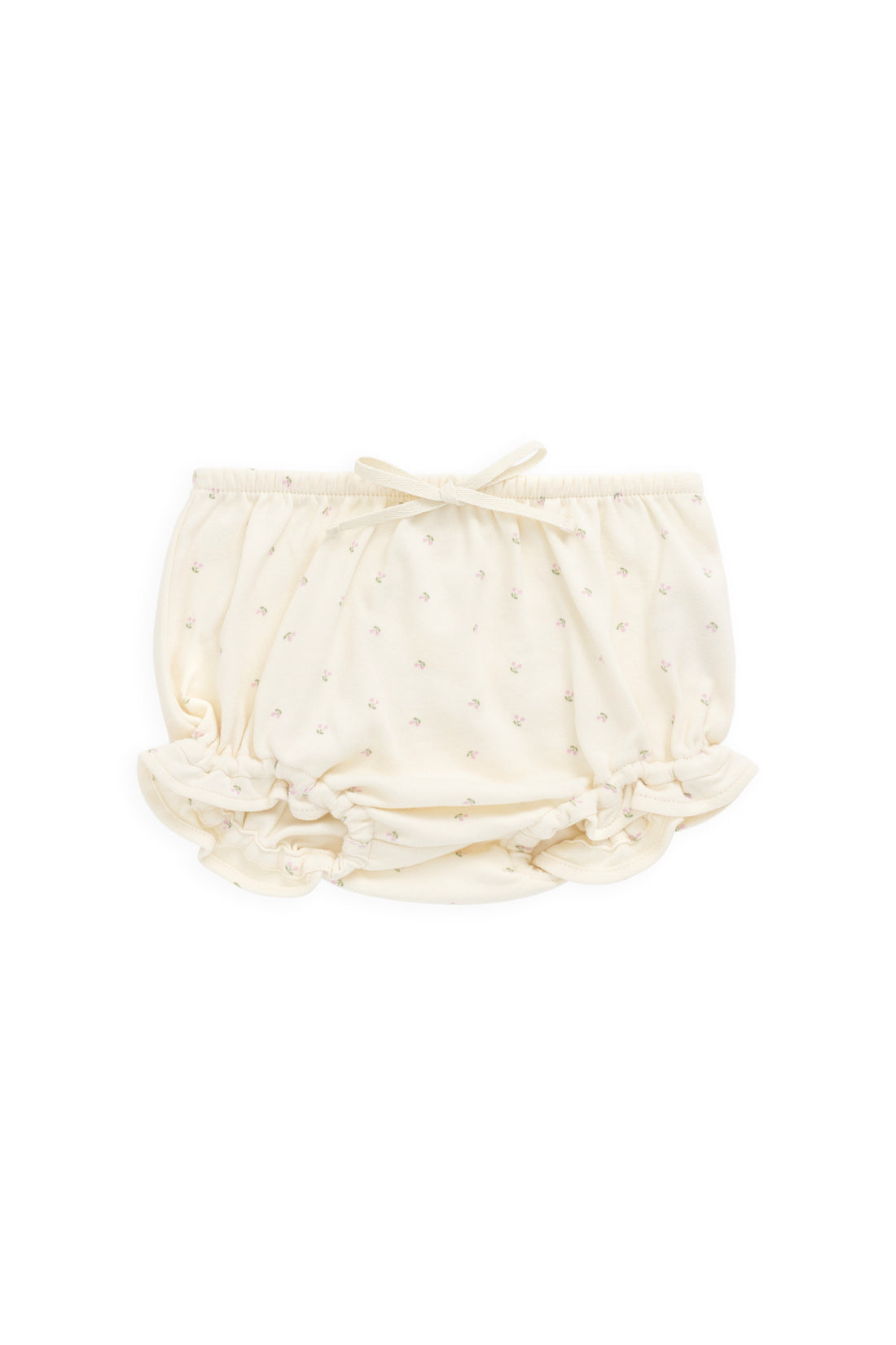 Organic Cotton Frill Bloomer - Ditsy Cherries Childrens Bloomer from Jamie Kay USA