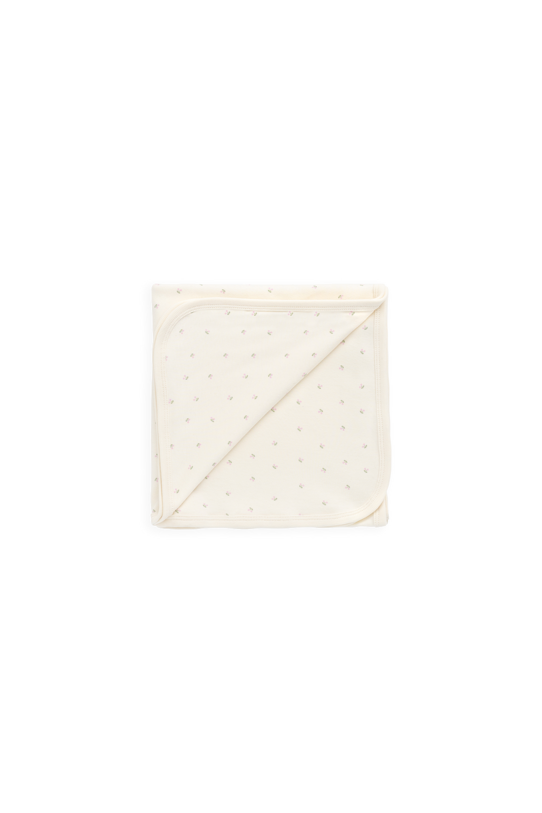 Organic Cotton Murphy Wrap - Ditsy Cherries Childrens Blanket from Jamie Kay USA