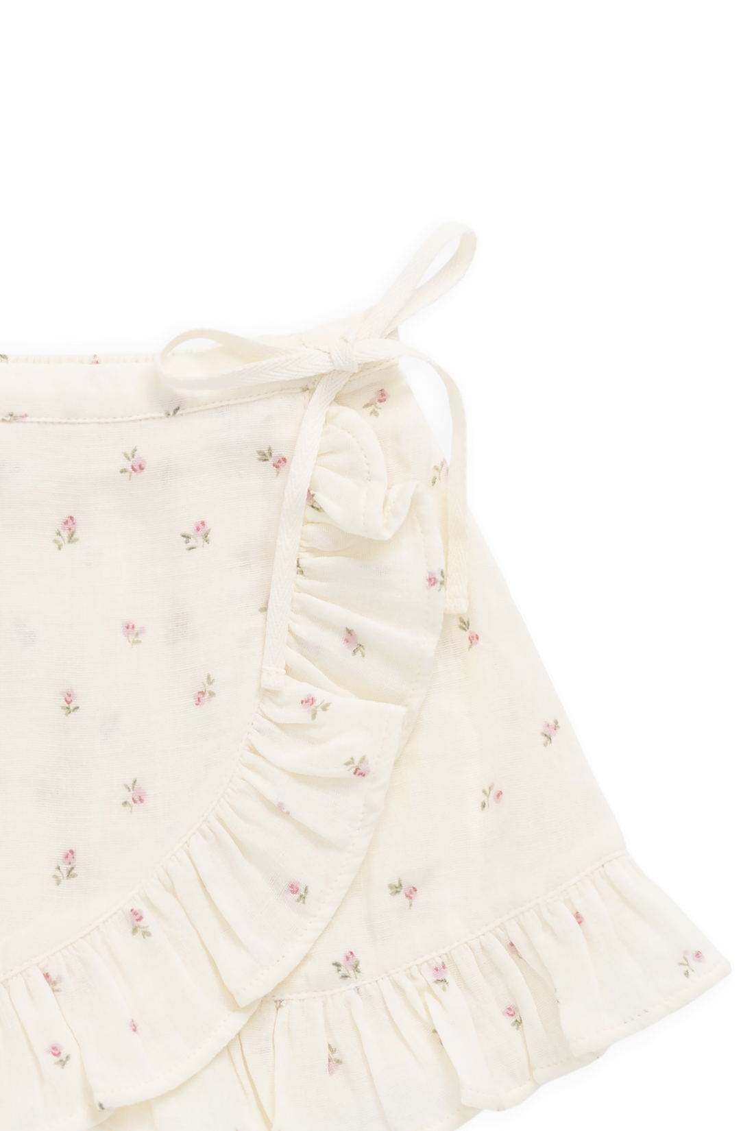 Organic Cotton Muslin Celine Skirt - Willow Rose Childrens Skirt from Jamie Kay USA