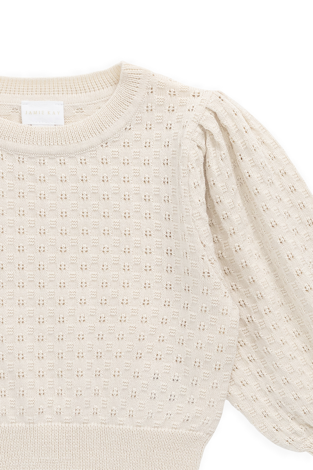 Penelope Jumper - Vanilla Childrens Jumper from Jamie Kay USA