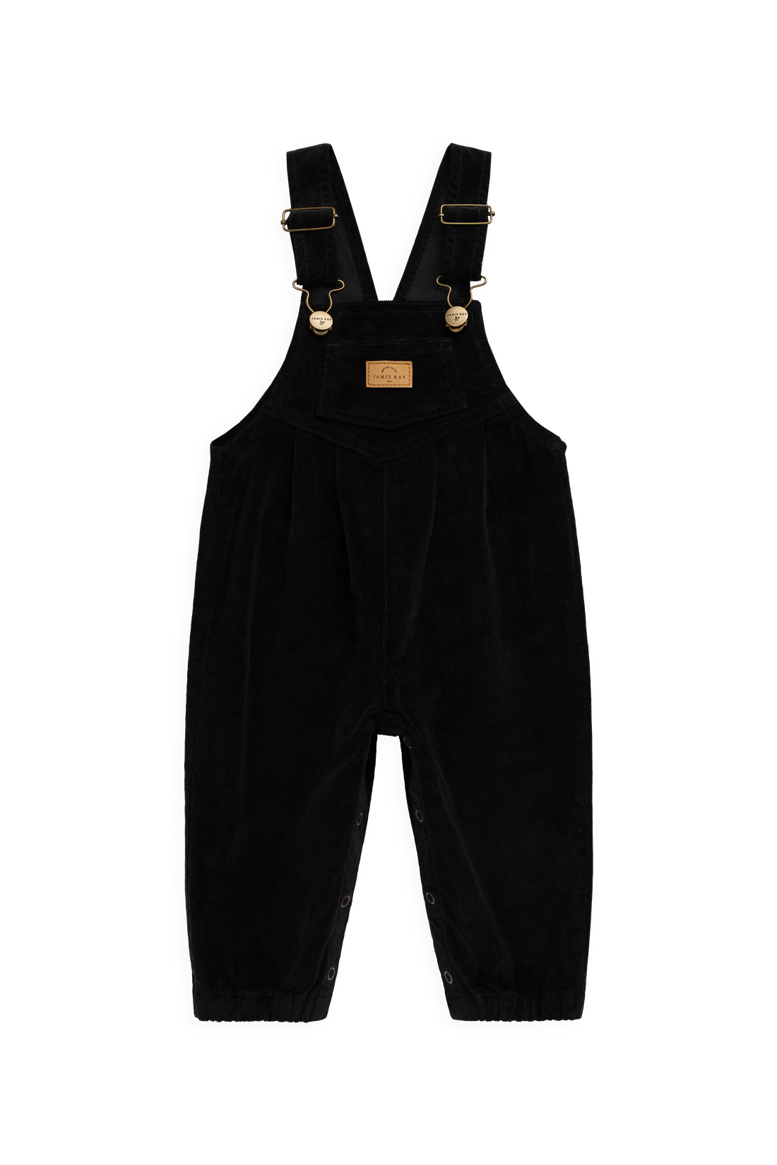 Adelaide Overall - Black Sesame Childrens Overall from Jamie Kay USA