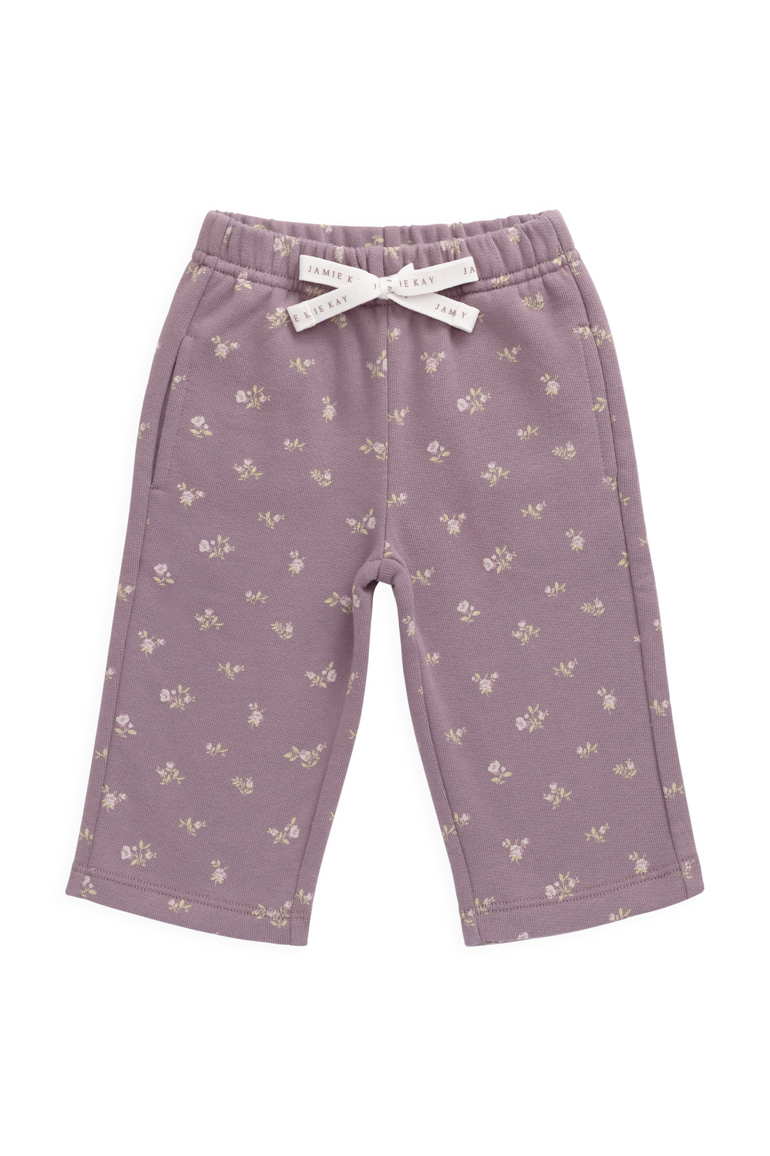 Organic Cotton Emiko Pant - Isla Plum Childrens Pant from Jamie Kay USA