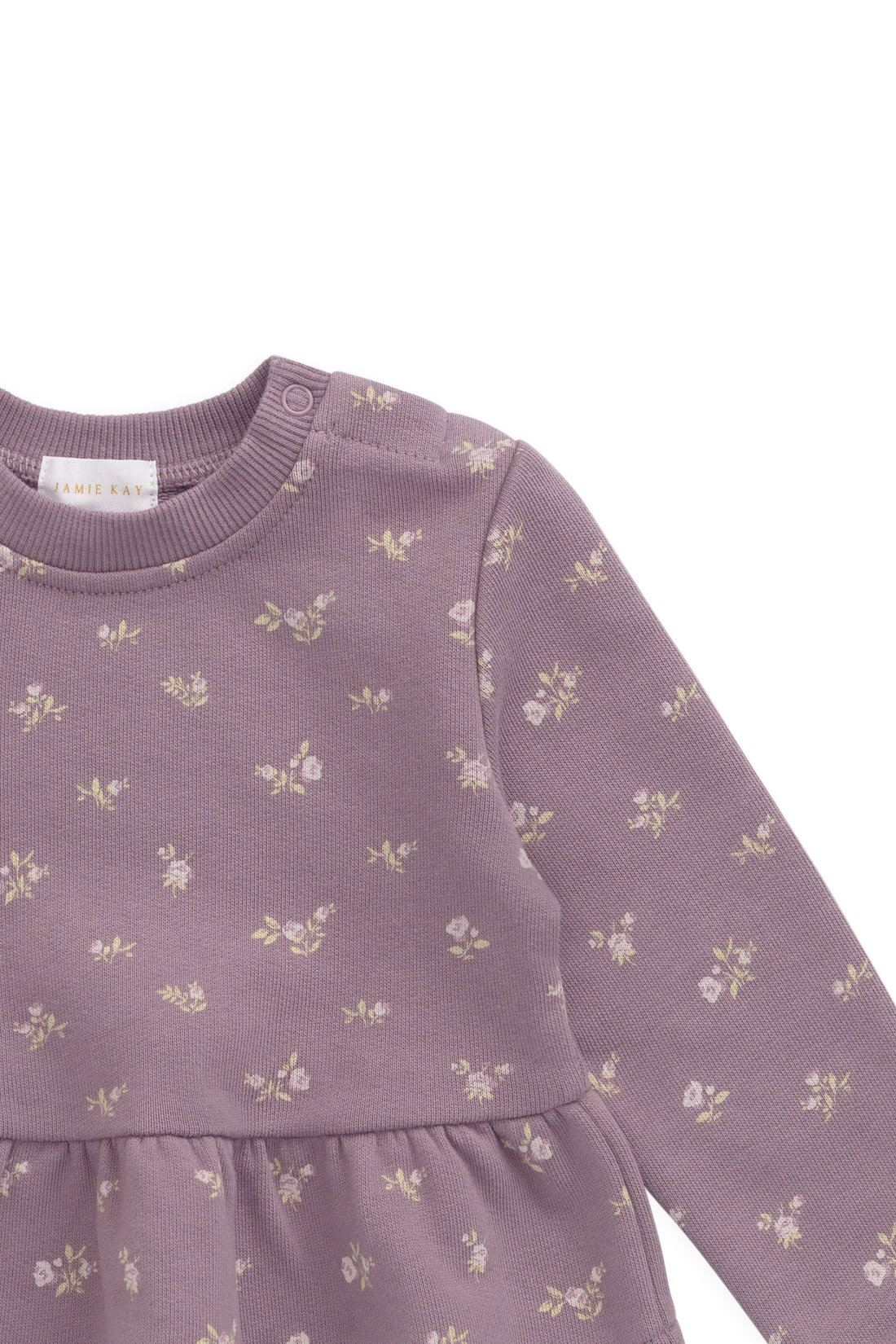 Organic Cotton Emiko Sweatshirt - Isla Plum Childrens Sweatshirting from Jamie Kay USA
