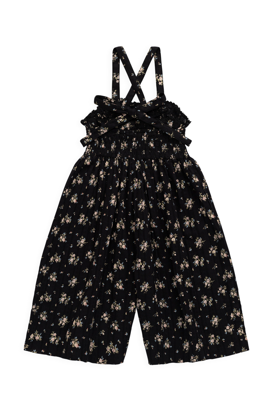 Organic Cotton Gianna Jumpsuit - Cassie Caviar Childrens Jumpsuit from Jamie Kay USA
