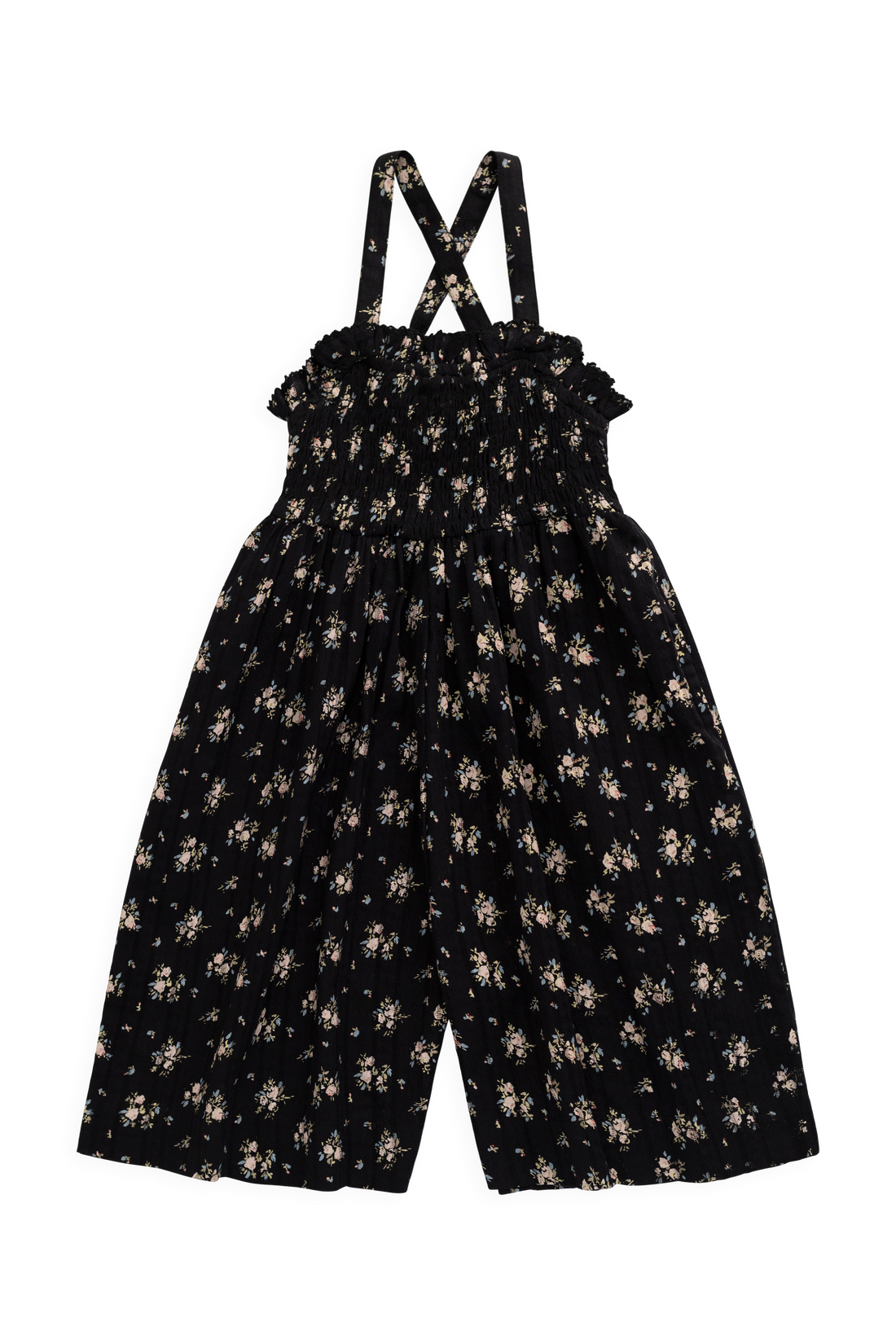 Organic Cotton Gianna Jumpsuit - Cassie Caviar Childrens Jumpsuit from Jamie Kay USA