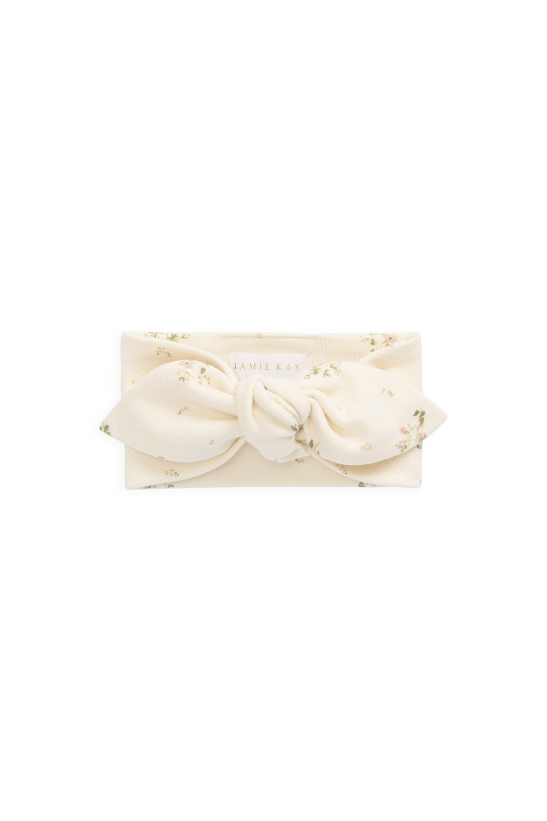 Organic Cotton Headband - Josepha Egret Small Childrens Headband from Jamie Kay USA