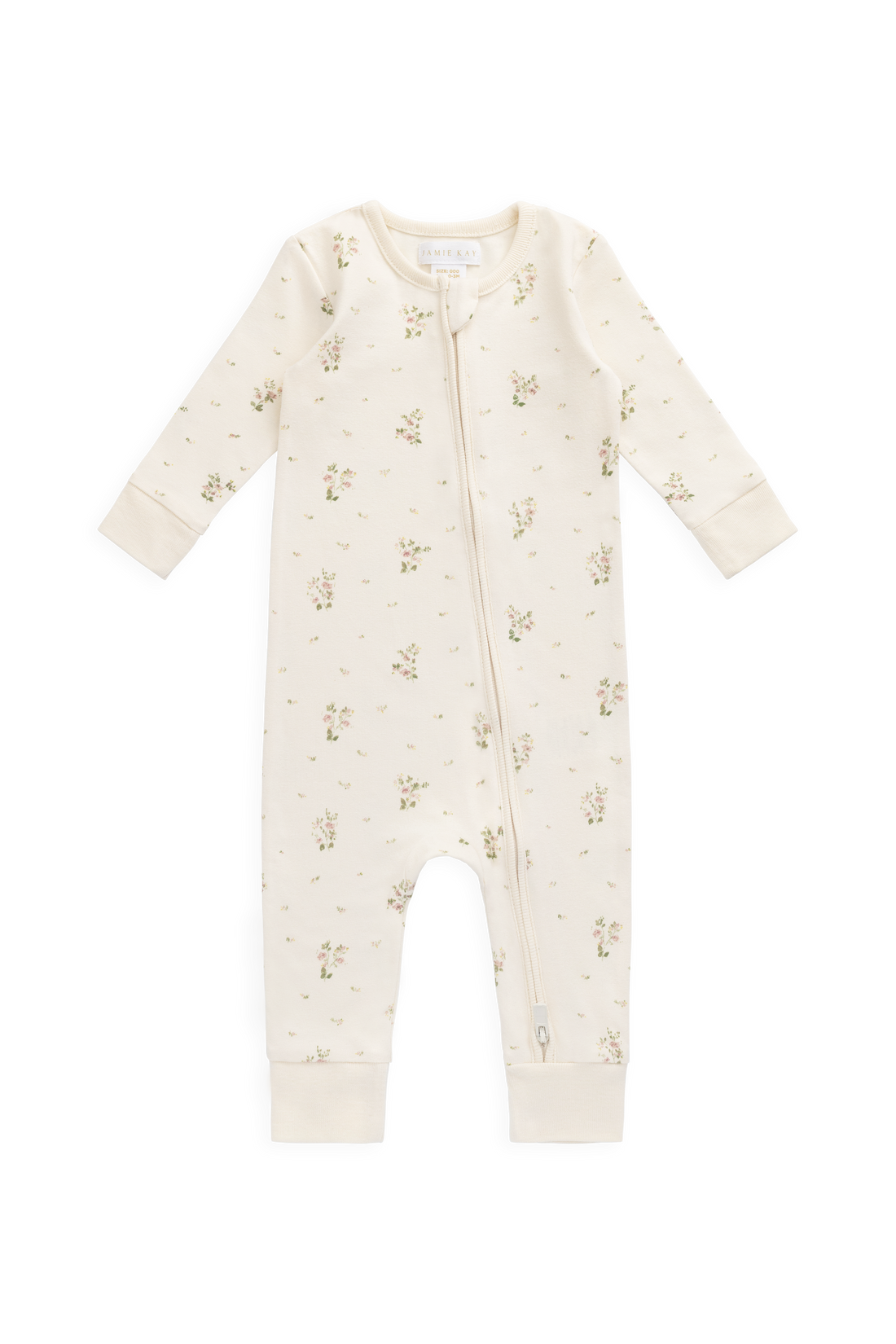 Organic Cotton Jude Onepiece - Josepha Egret Small Childrens Onepiece from Jamie Kay USA