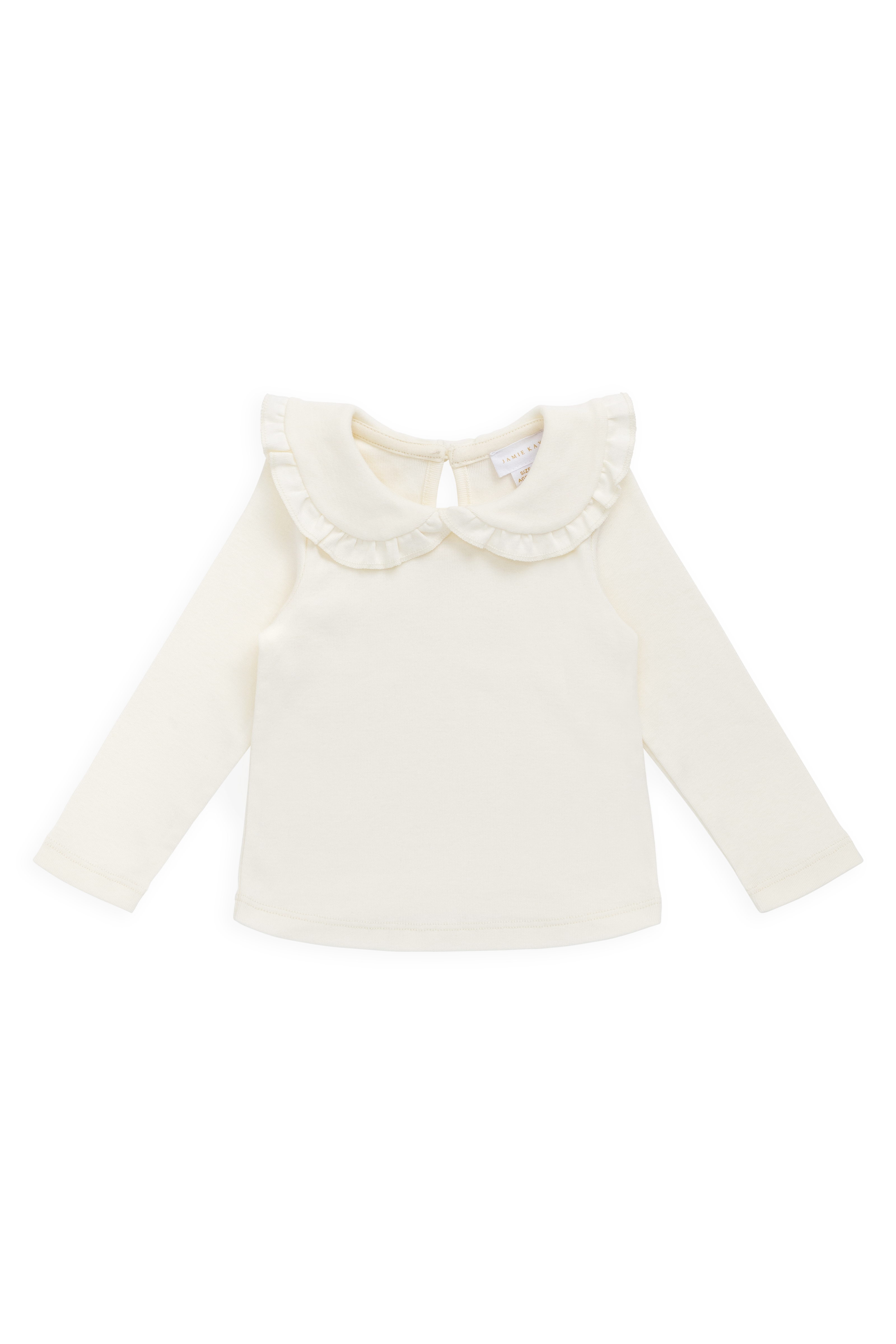 Organic Cotton Rib Adelaide Top - Parchment – Jamie Kay USA
