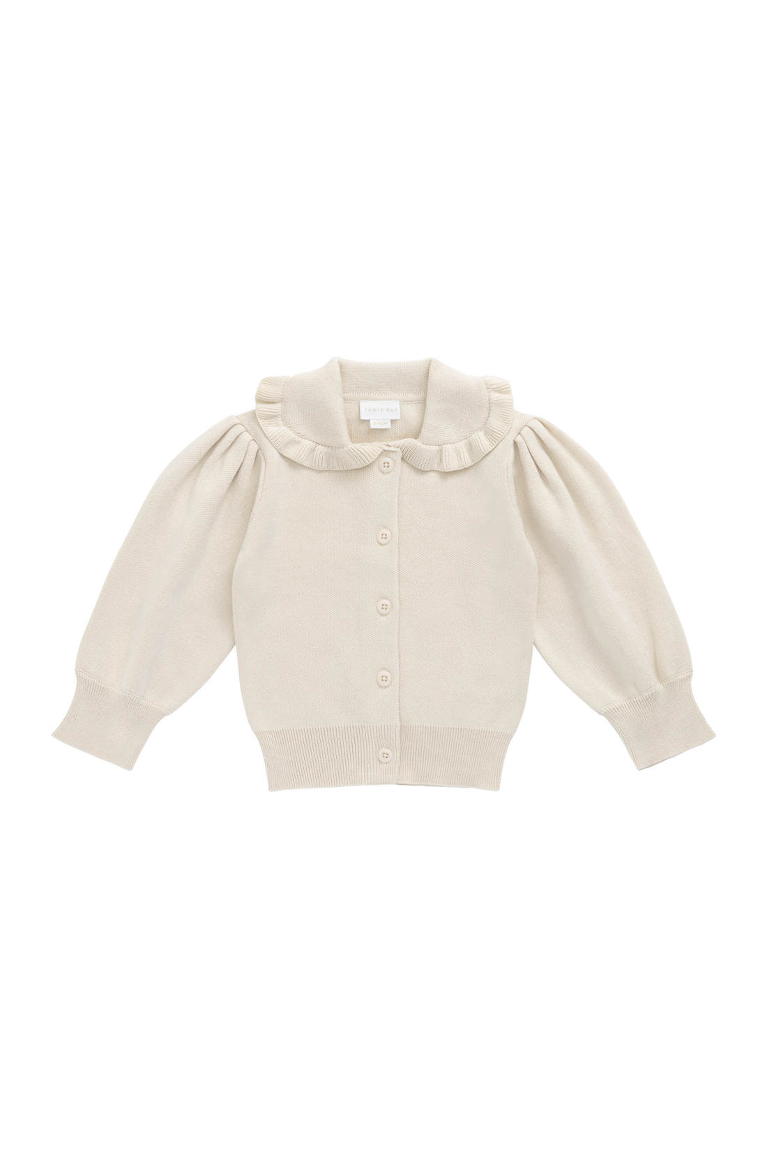 Bonnie Cardigan - Vanilla Childrens Cardigan from Jamie Kay USA