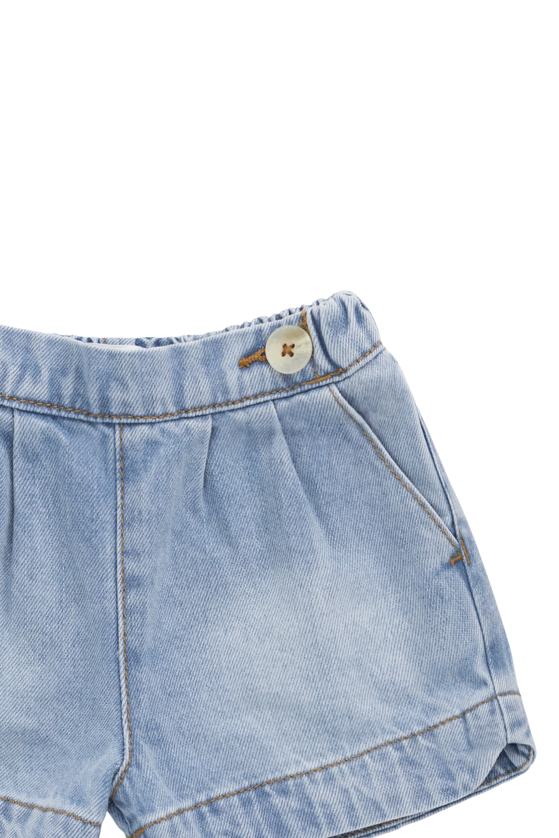 Jardine Short - Antique Denim Childrens Shorts from Jamie Kay USA