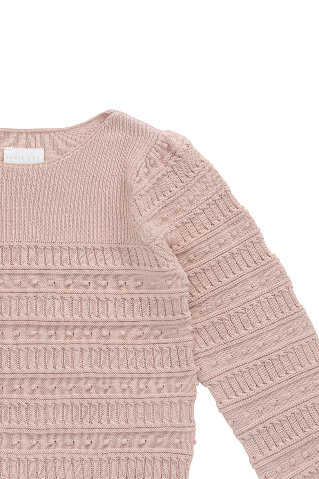 Myla Top - Shell Pink Childrens Top from Jamie Kay USA