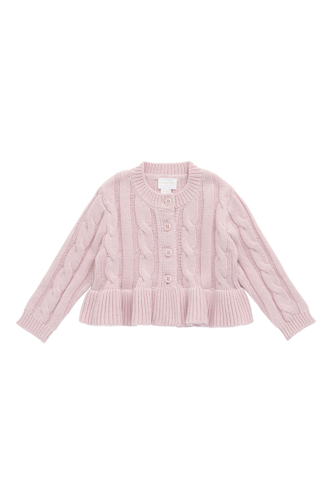 Harriet Cardigan - Frosted Petal Childrens Cardigan from Jamie Kay USA