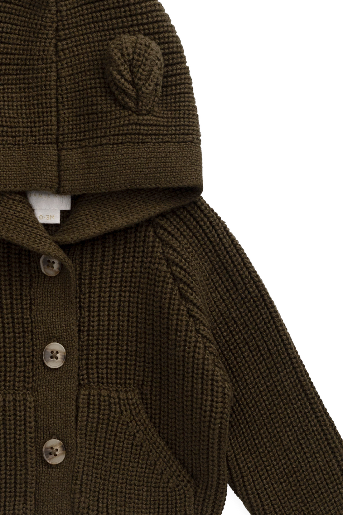 Bear Cardigan - Forest Childrens Cardigan from Jamie Kay USA
