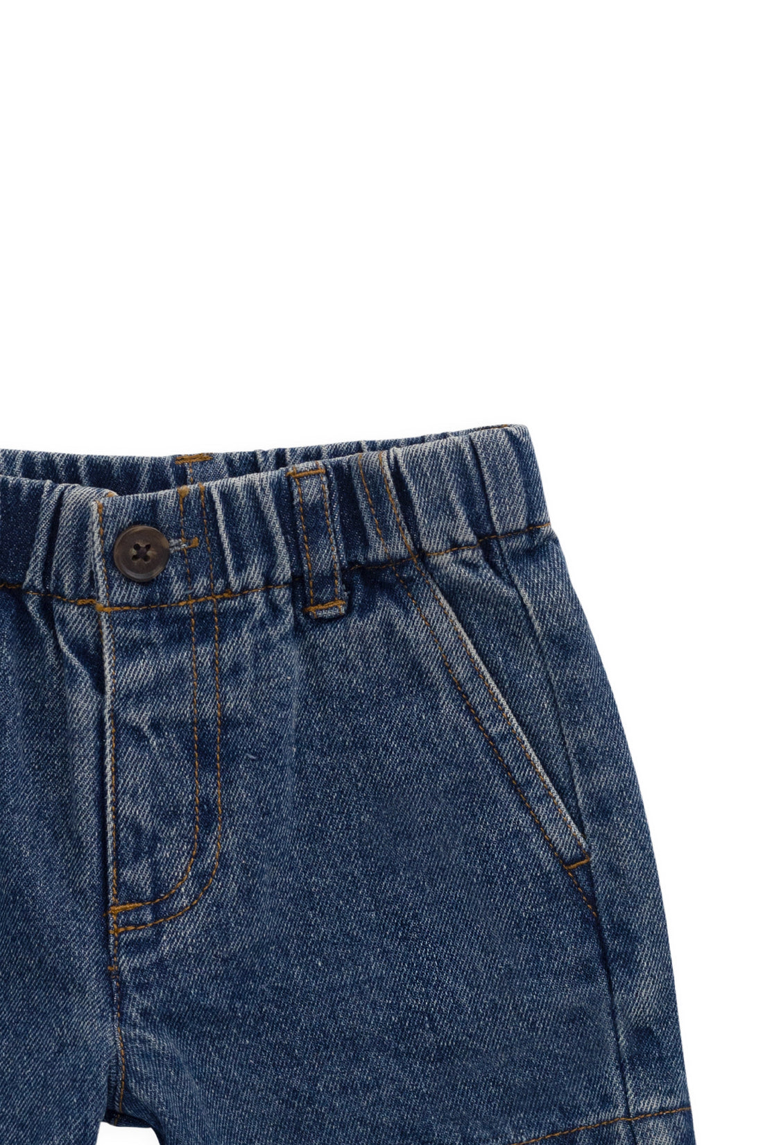 Ezekiel Short - Classic Wash Denim Childrens Shorts from Jamie Kay USA
