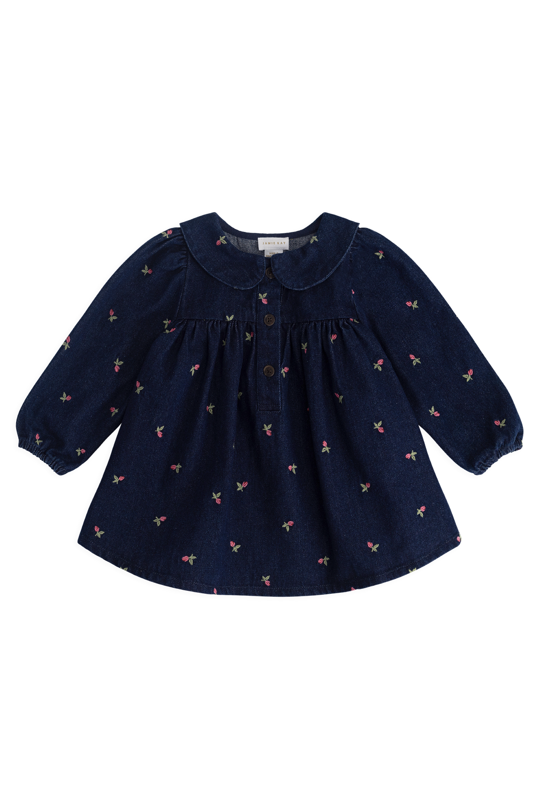 Gracen Dress - Rosebud Denim Childrens Dress from Jamie Kay USA