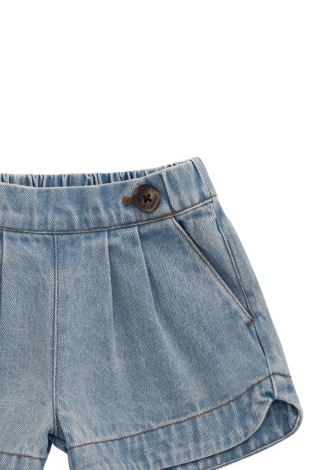 Jardine Short - Light Wash Childrens Shorts from Jamie Kay USA