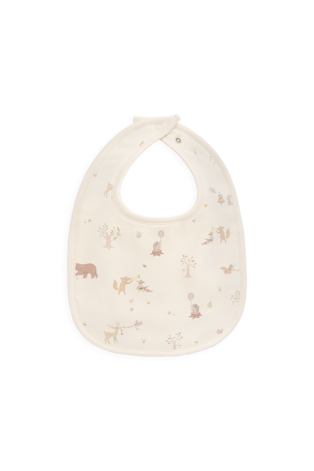 Organic Cotton Bib - Party Animals Childrens Bib from Jamie Kay USA