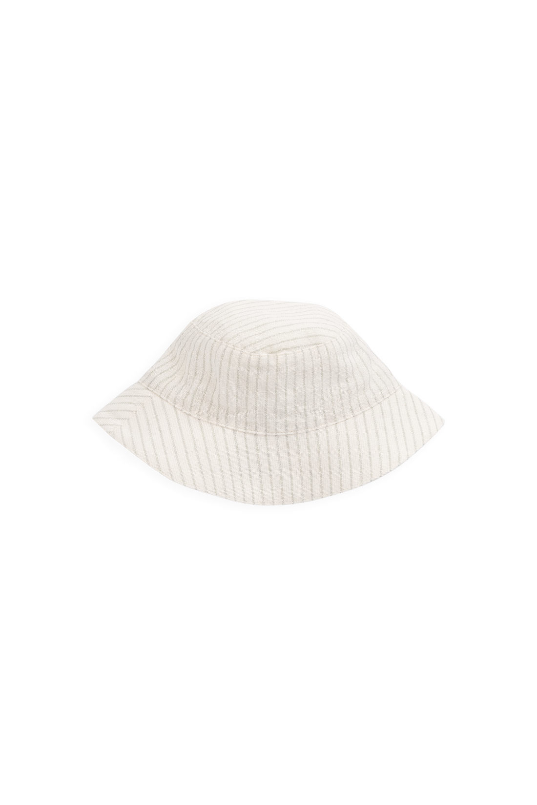 Organic Cotton Bucket Hat - Mini Pinstripe Cloud / Duck Egg Blue Childrens Hat from Jamie Kay USA