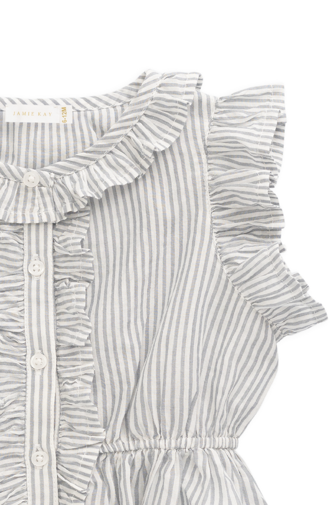 Organic Cotton Calianna Top - Harbour Stripe Childrens Top from Jamie Kay USA