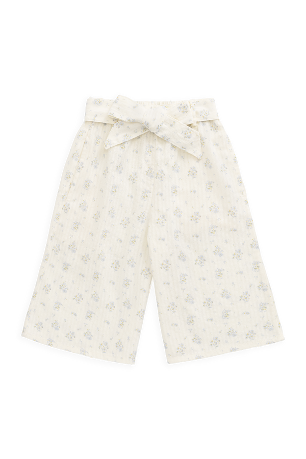 Organic Cotton Cosette Pant - Justine Vanilla Sky Childrens Pants from Jamie Kay USA