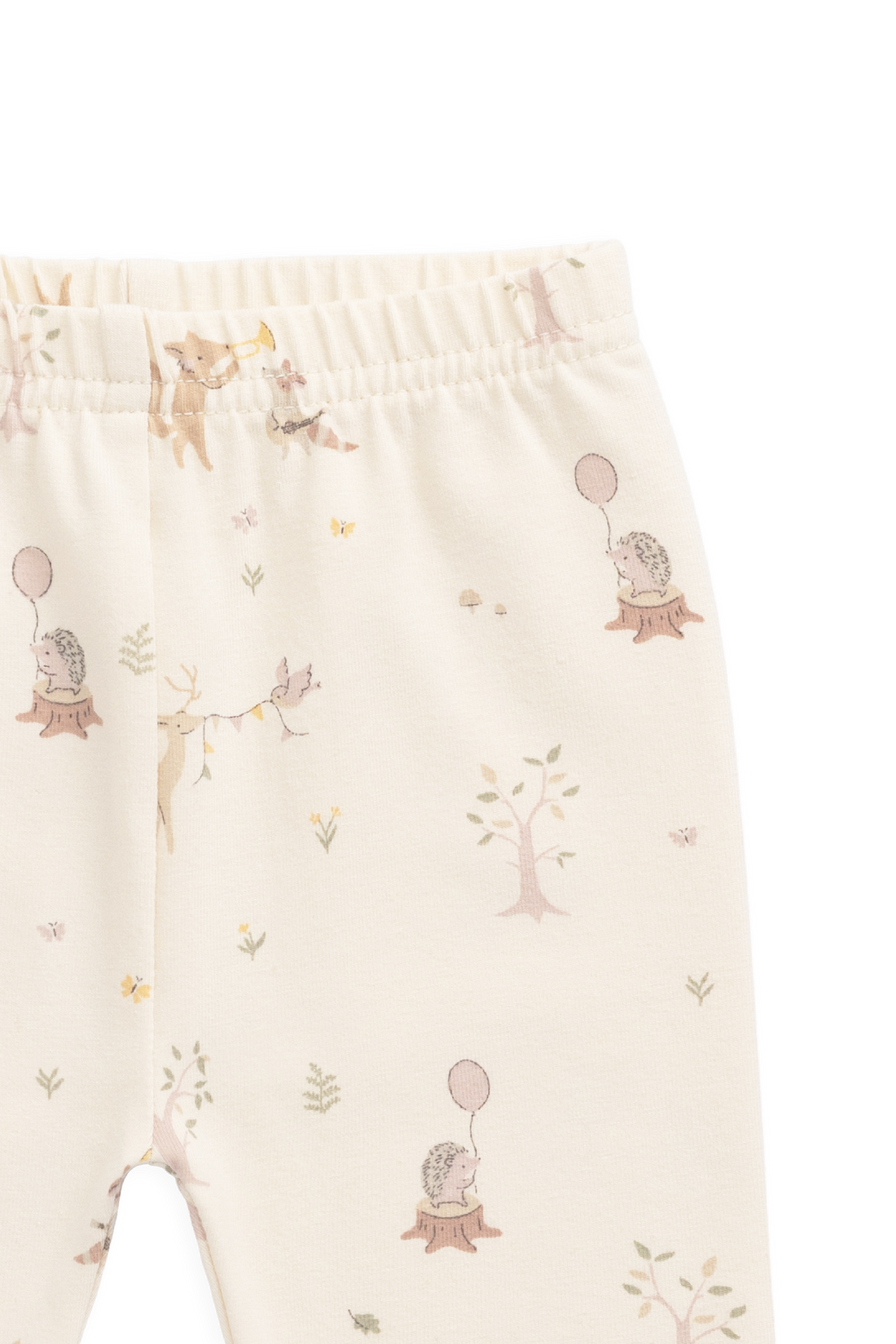 Organic Cotton Everyday Legging - Party Animals Childrens Legging from Jamie Kay USA