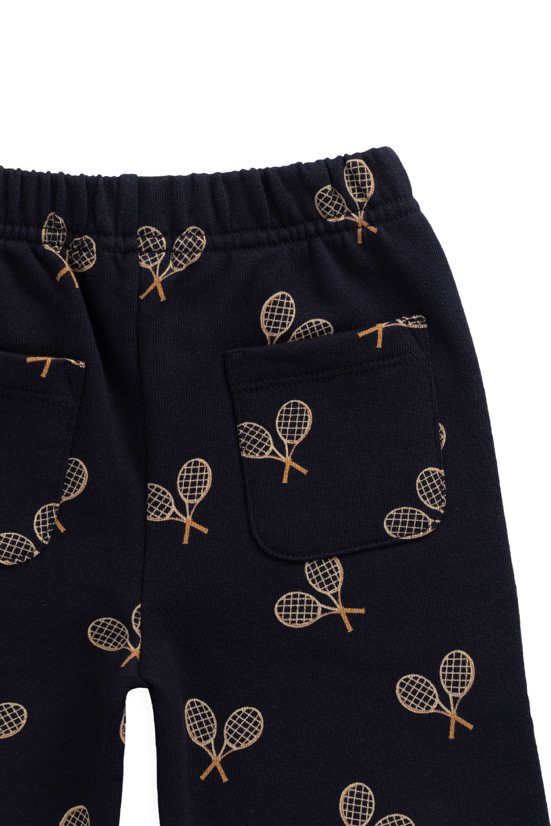Organic Cotton Floyd Track Pant - Racquet Navy Childrens Pants from Jamie Kay USA