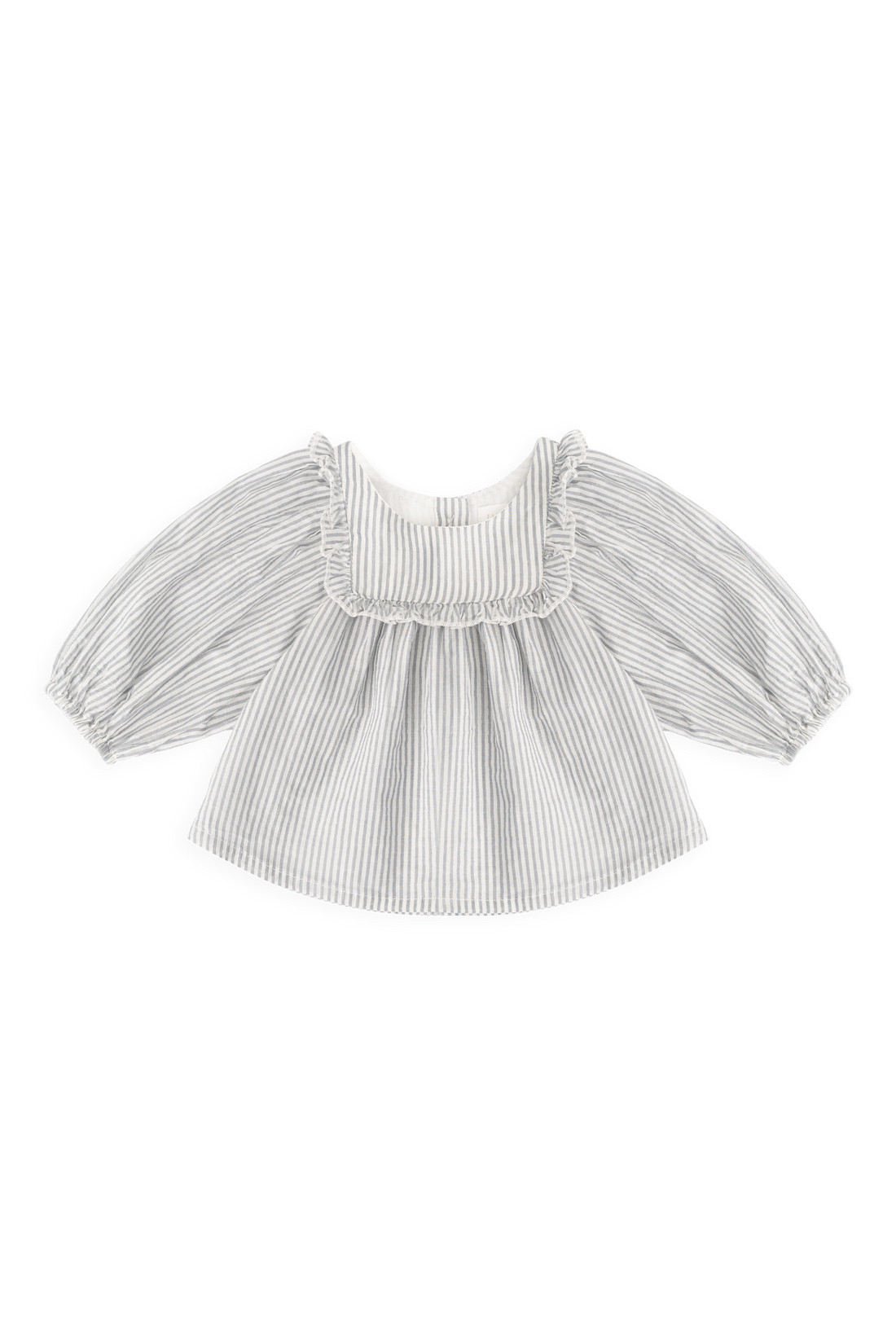 Organic Cotton Hartlen Blouse - Harbour Stripe Childrens Top from Jamie Kay USA