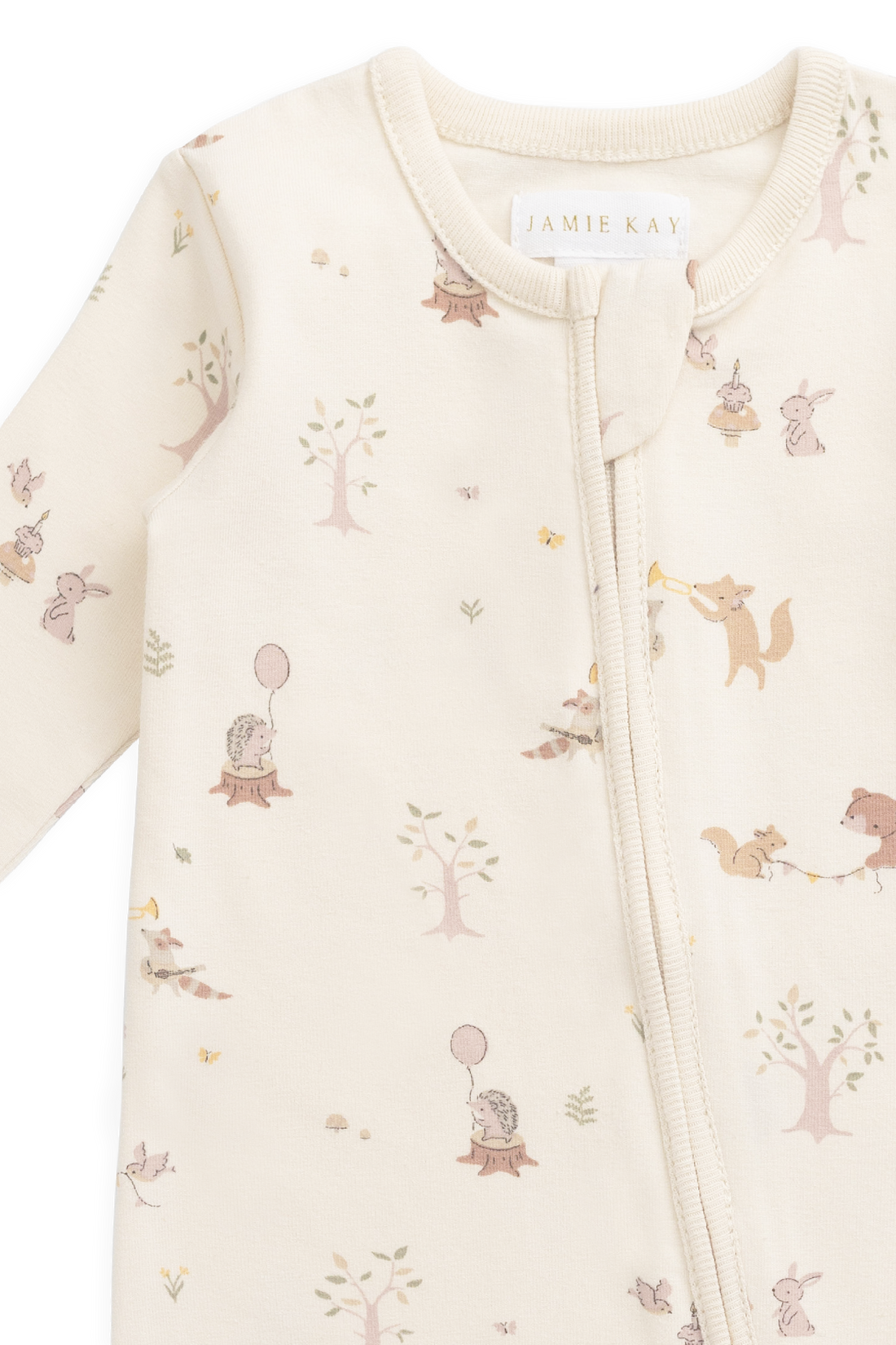 Organic Cotton Jude Onepiece - Party Animals Childrens Onepiece from Jamie Kay USA