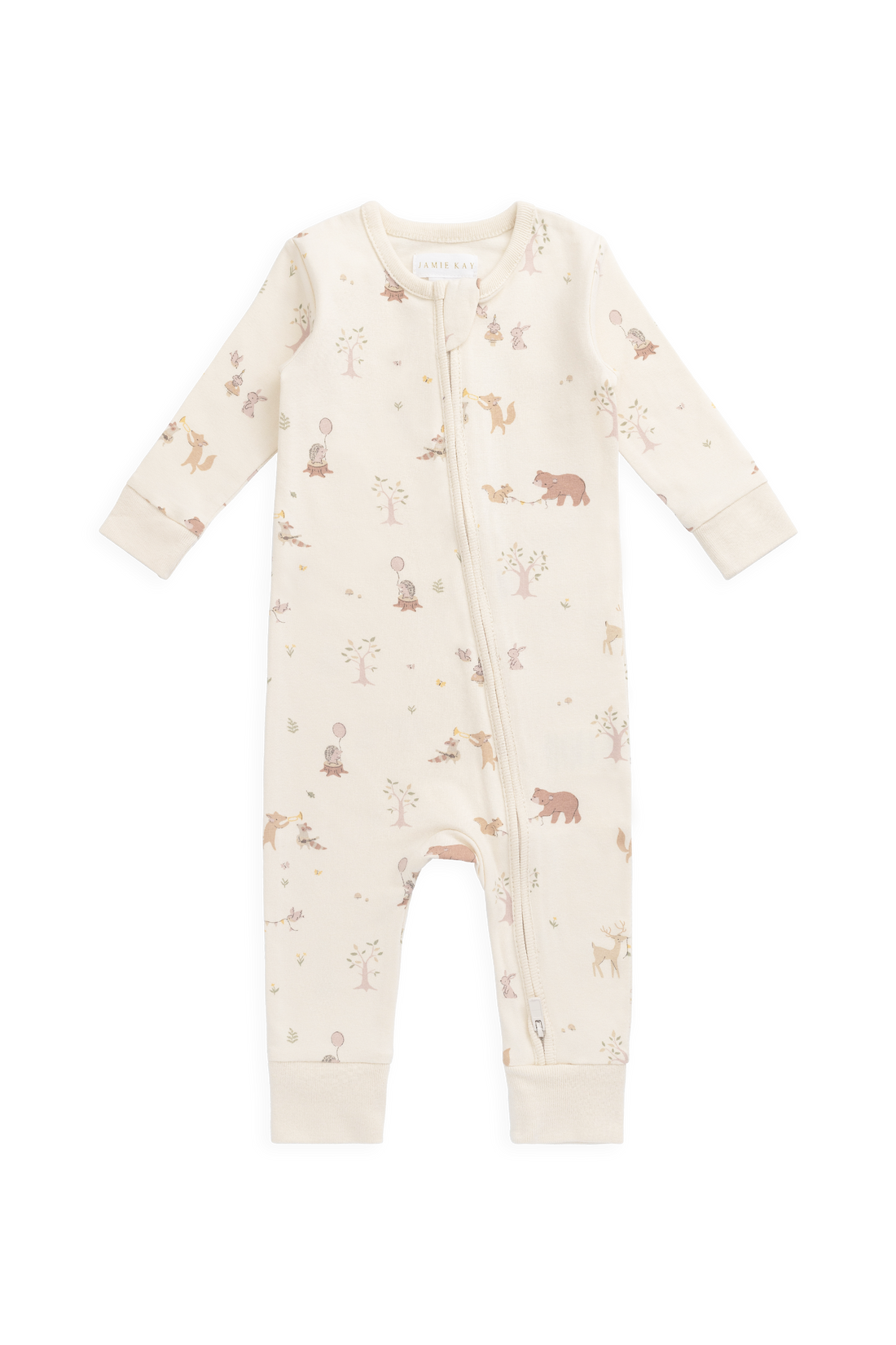 Organic Cotton Jude Onepiece - Party Animals Childrens Onepiece from Jamie Kay USA