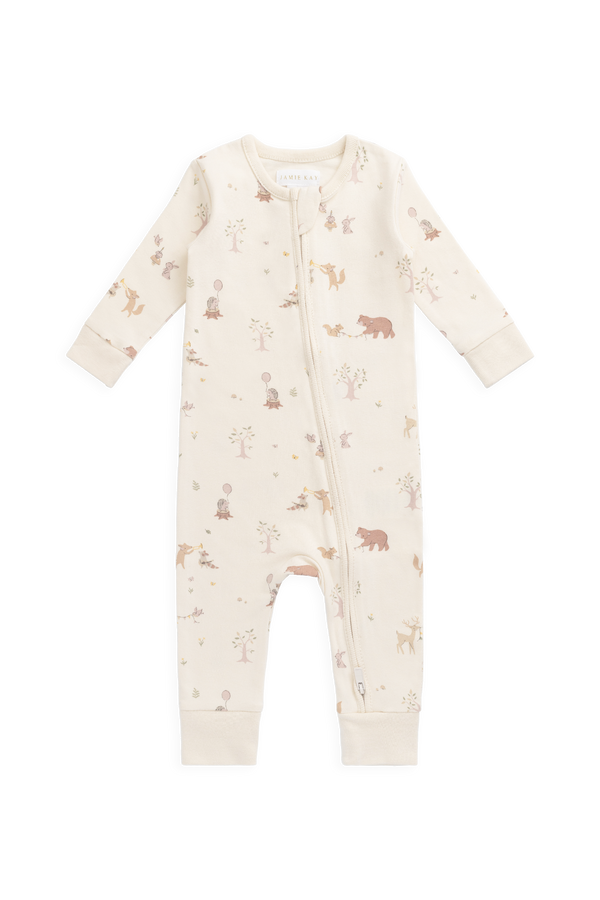Organic Cotton Jude Onepiece - Party Animals Childrens Onepiece from Jamie Kay USA