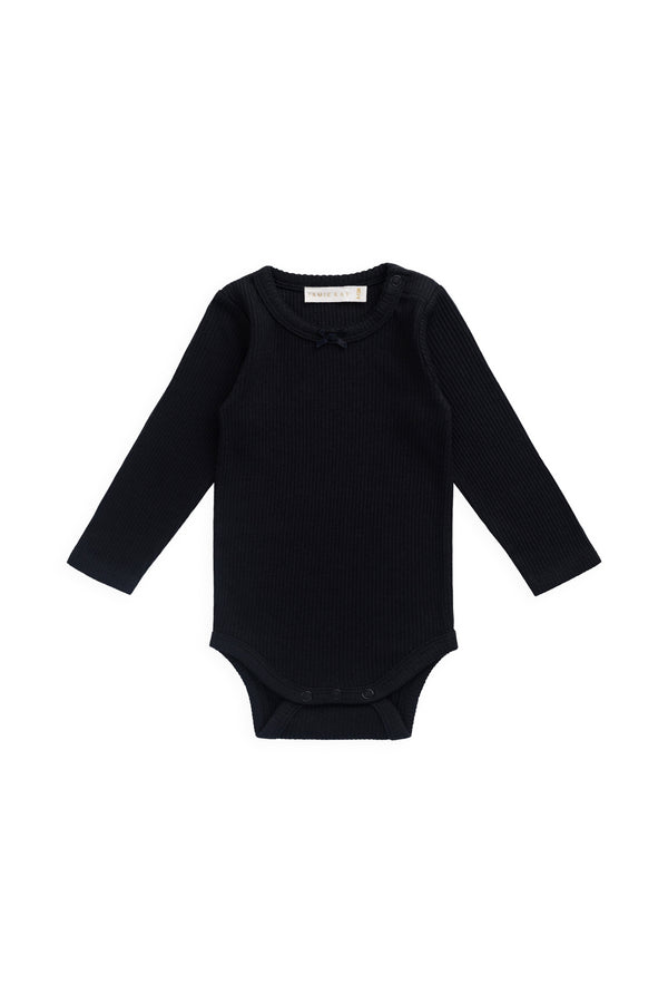 Organic Cotton Modal Maude Bodysuit - Eclipse Childrens Bodysuit from Jamie Kay USA