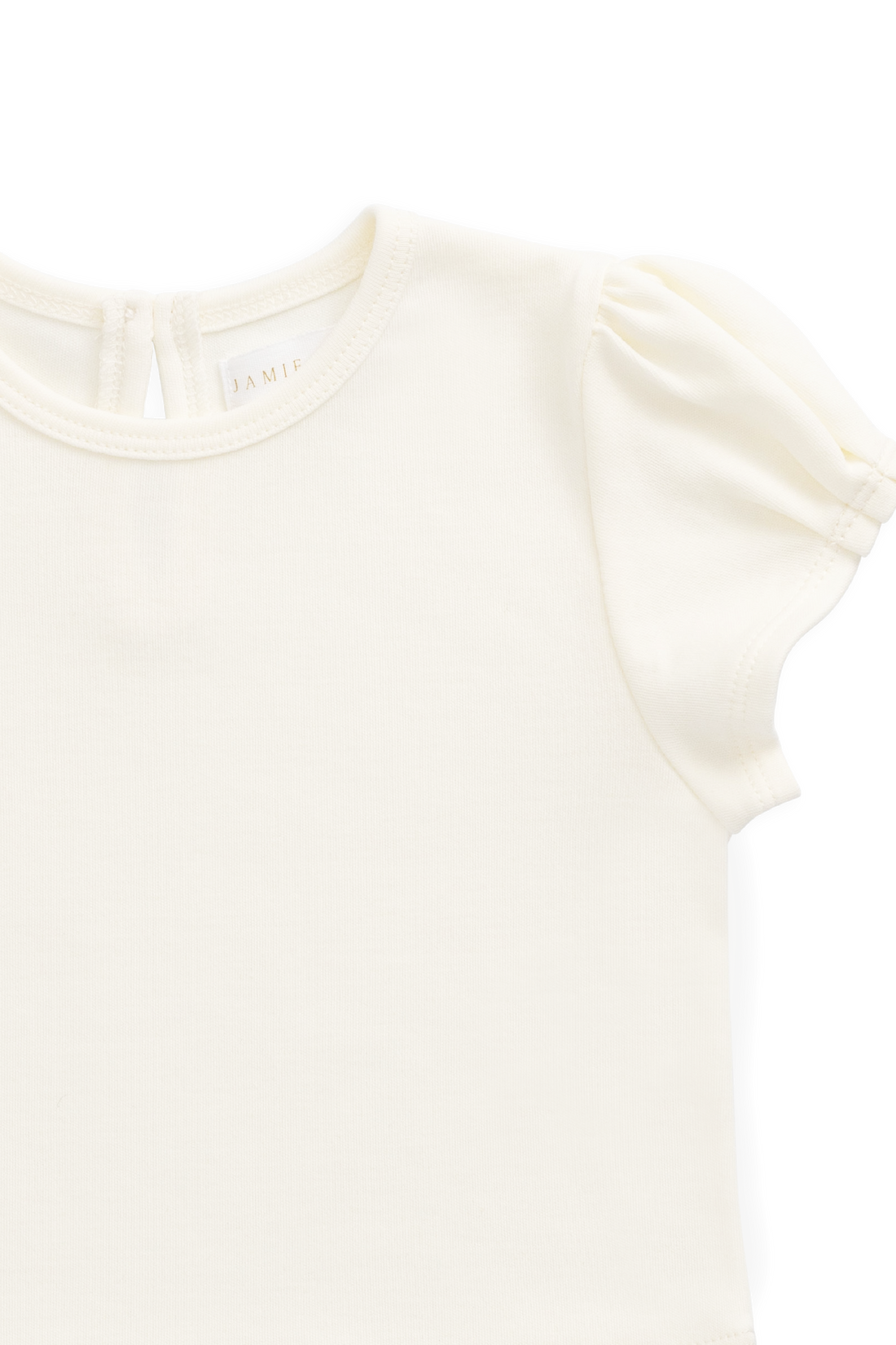 Pima Cotton Kaianna Top - Parchment Childrens Top from Jamie Kay USA