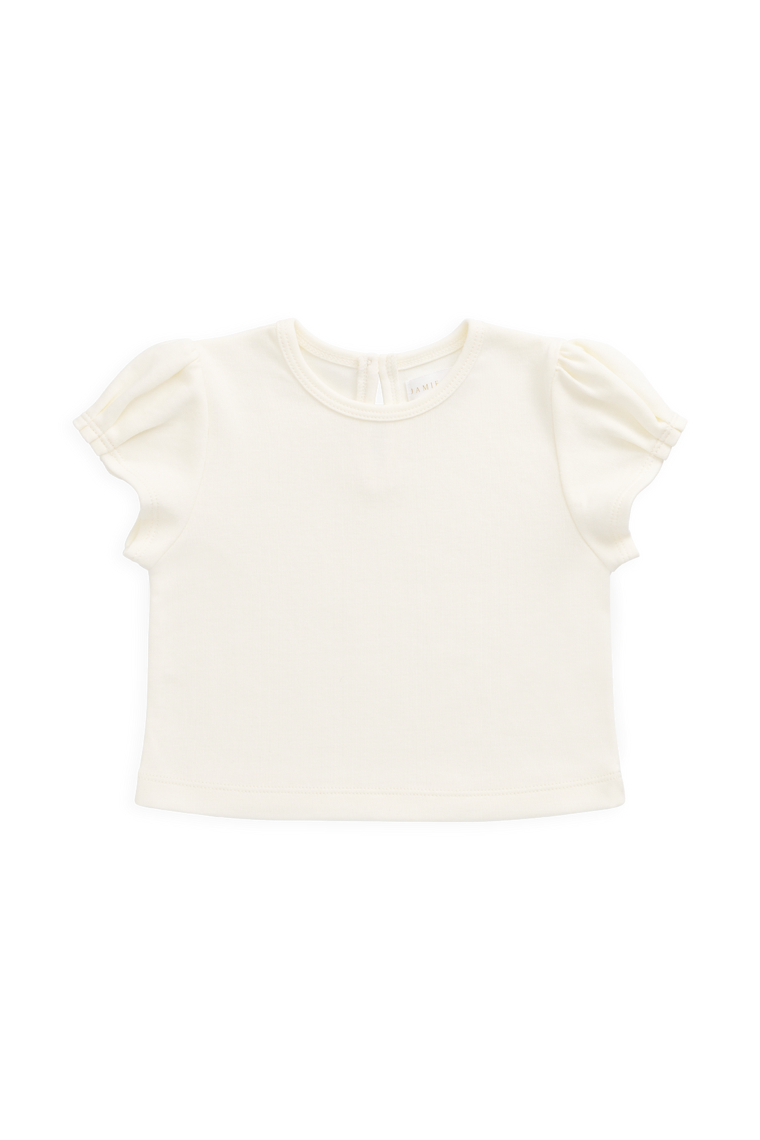 Pima Cotton Kaianna Top - Parchment Childrens Top from Jamie Kay USA