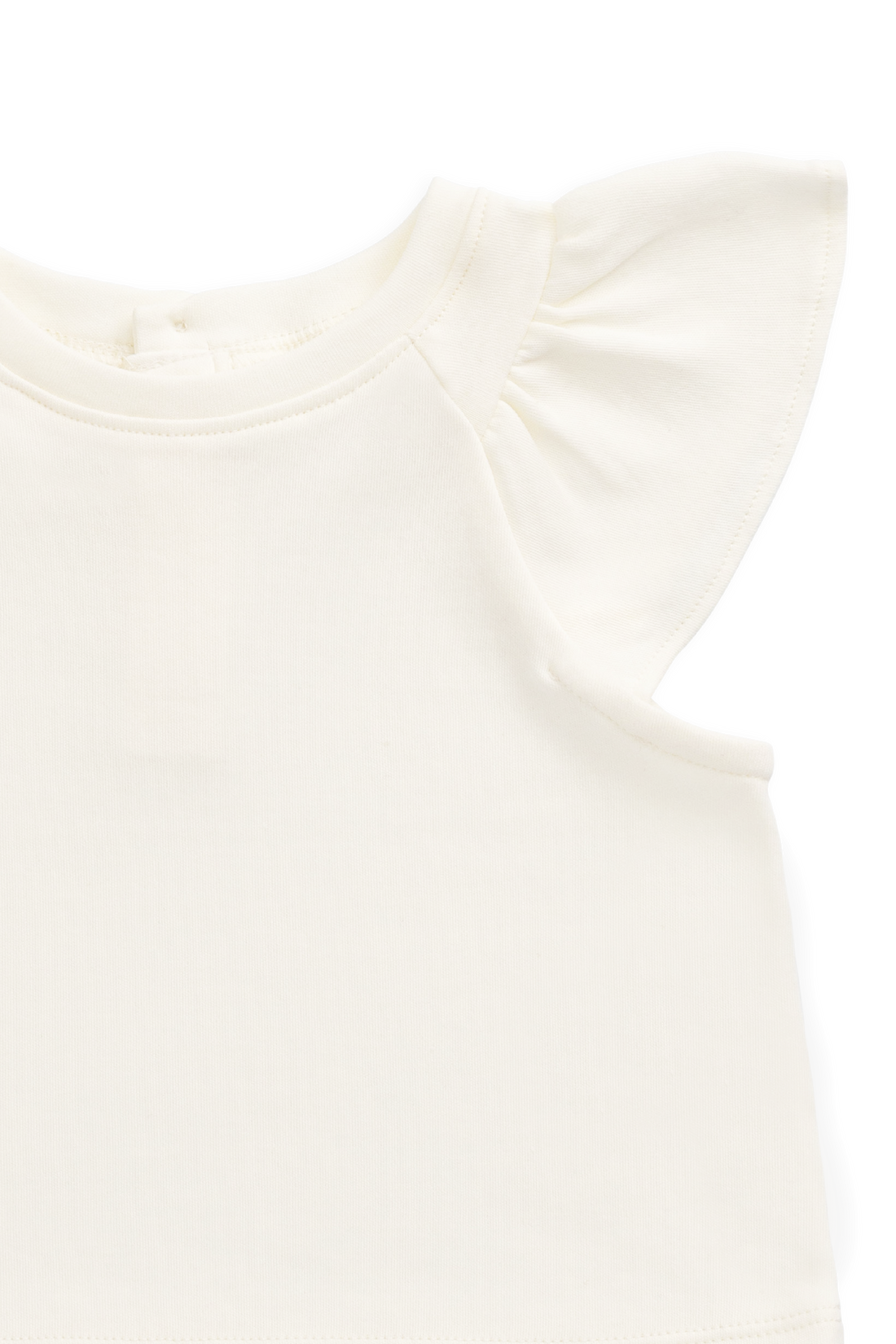 Pima Cotton Wrenley Top - Parchment Childrens Top from Jamie Kay USA