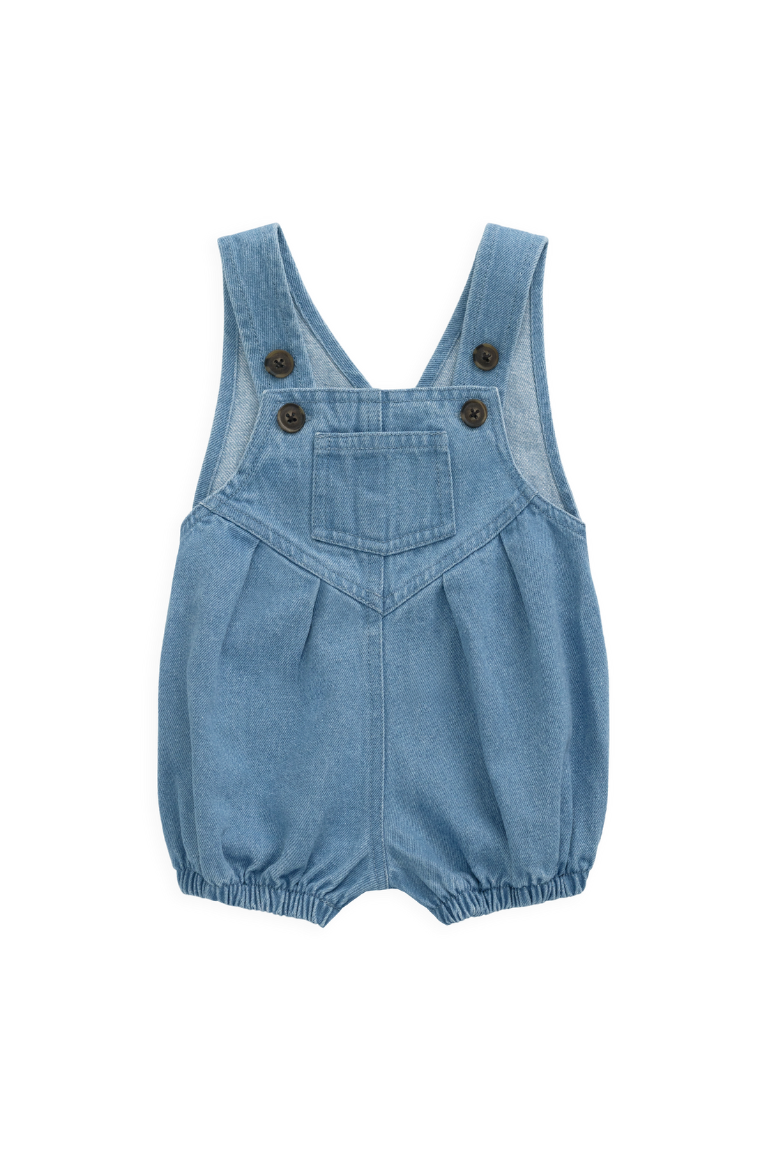 Stefan Denim Playsuit - Lake Denim Childrens Playsuit from Jamie Kay USA