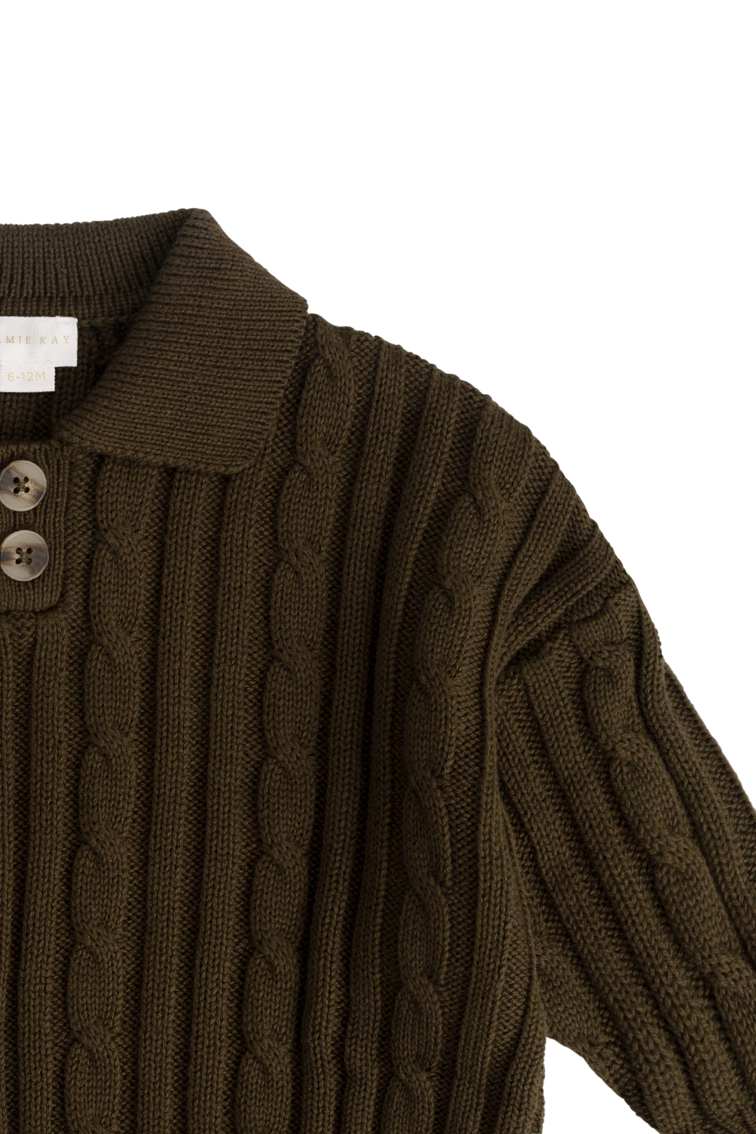 Wade Knit Jumper - Forest Childrens Jumper from Jamie Kay USA